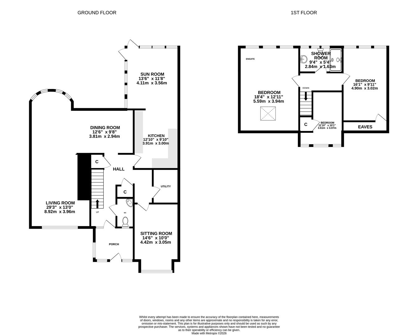 16a, Etherington Drive, Hull floorplan