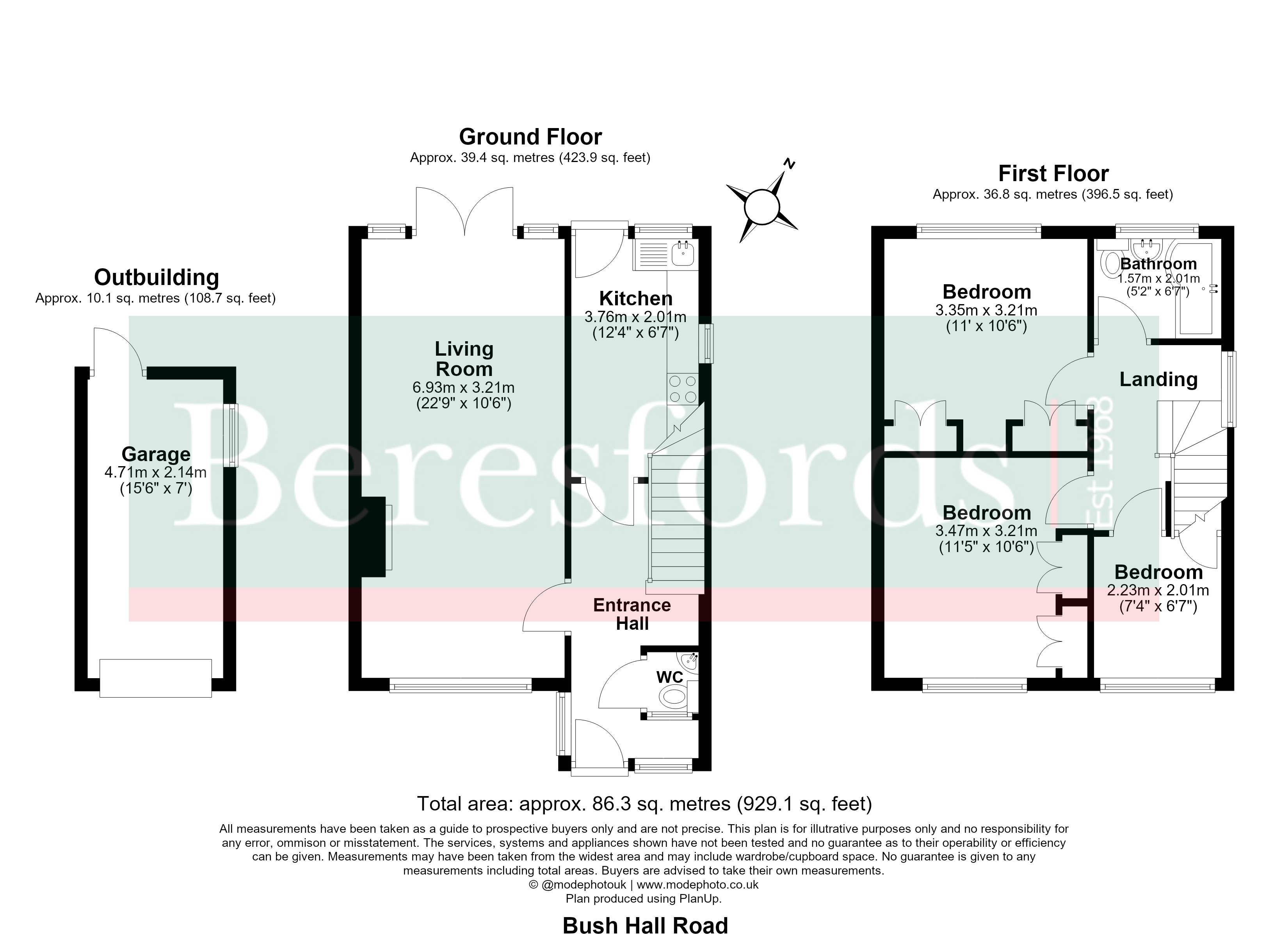 Bush Hall Road, Essex floorplan