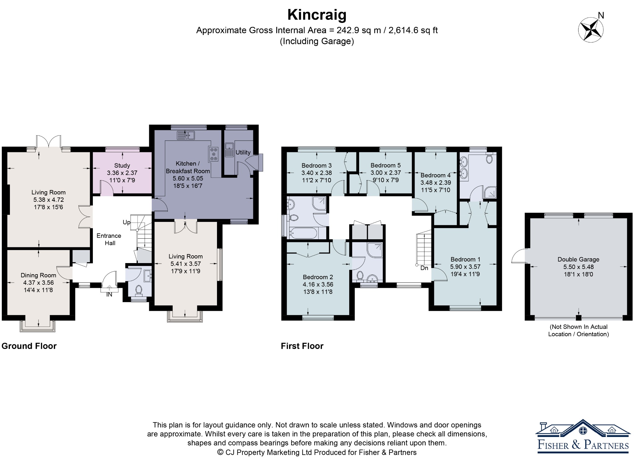 Kincraig, Misbourne Avenue, Gerrards Cross floorplan