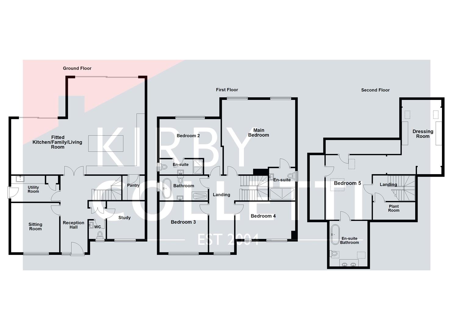 Emmewell House, Hertford Road, Great Amwell Ware floorplan