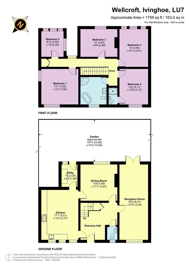 34, Wellcroft, Ivinghoe floorplan