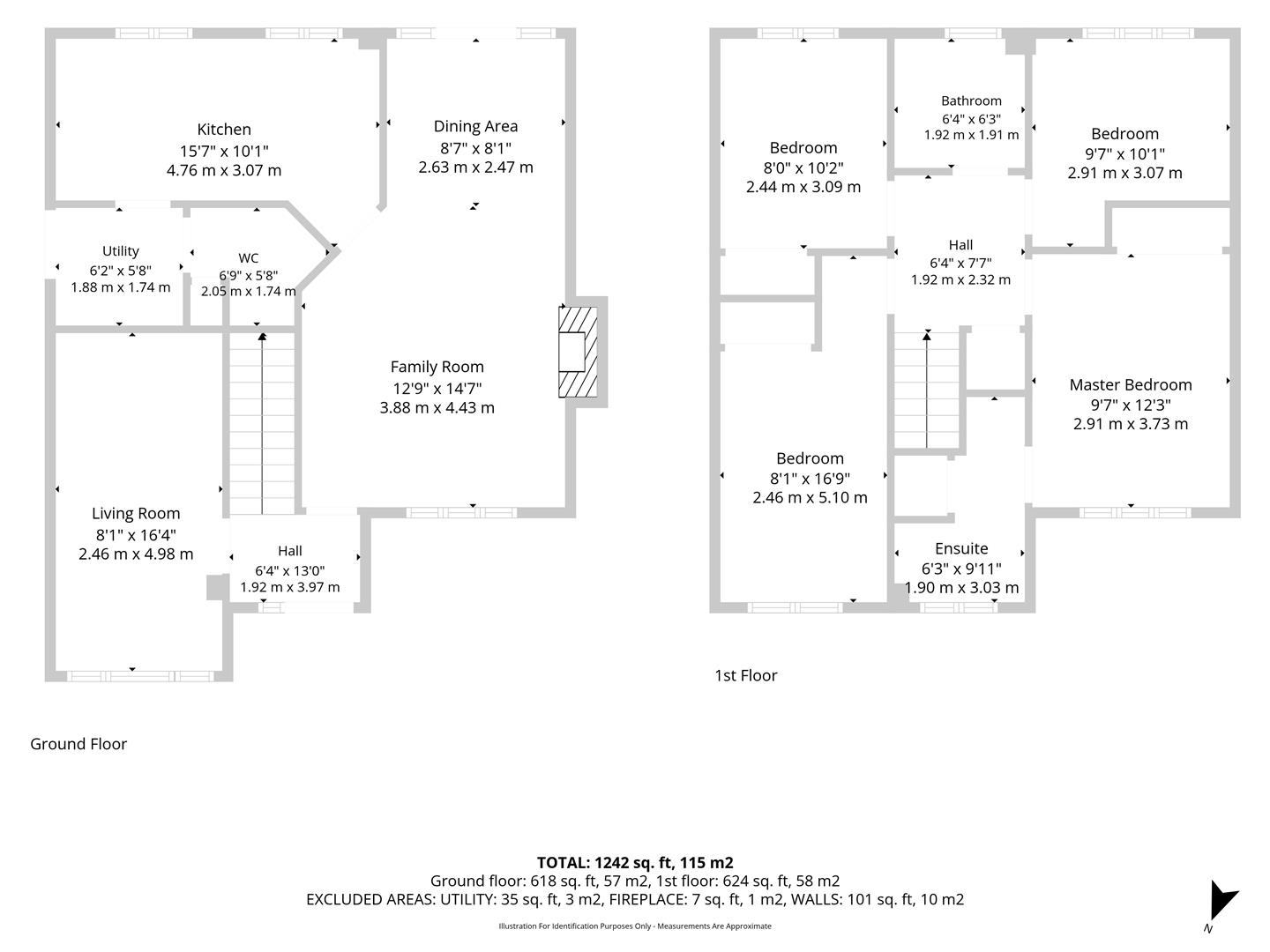 16, Sanson Lane, Carluke floorplan