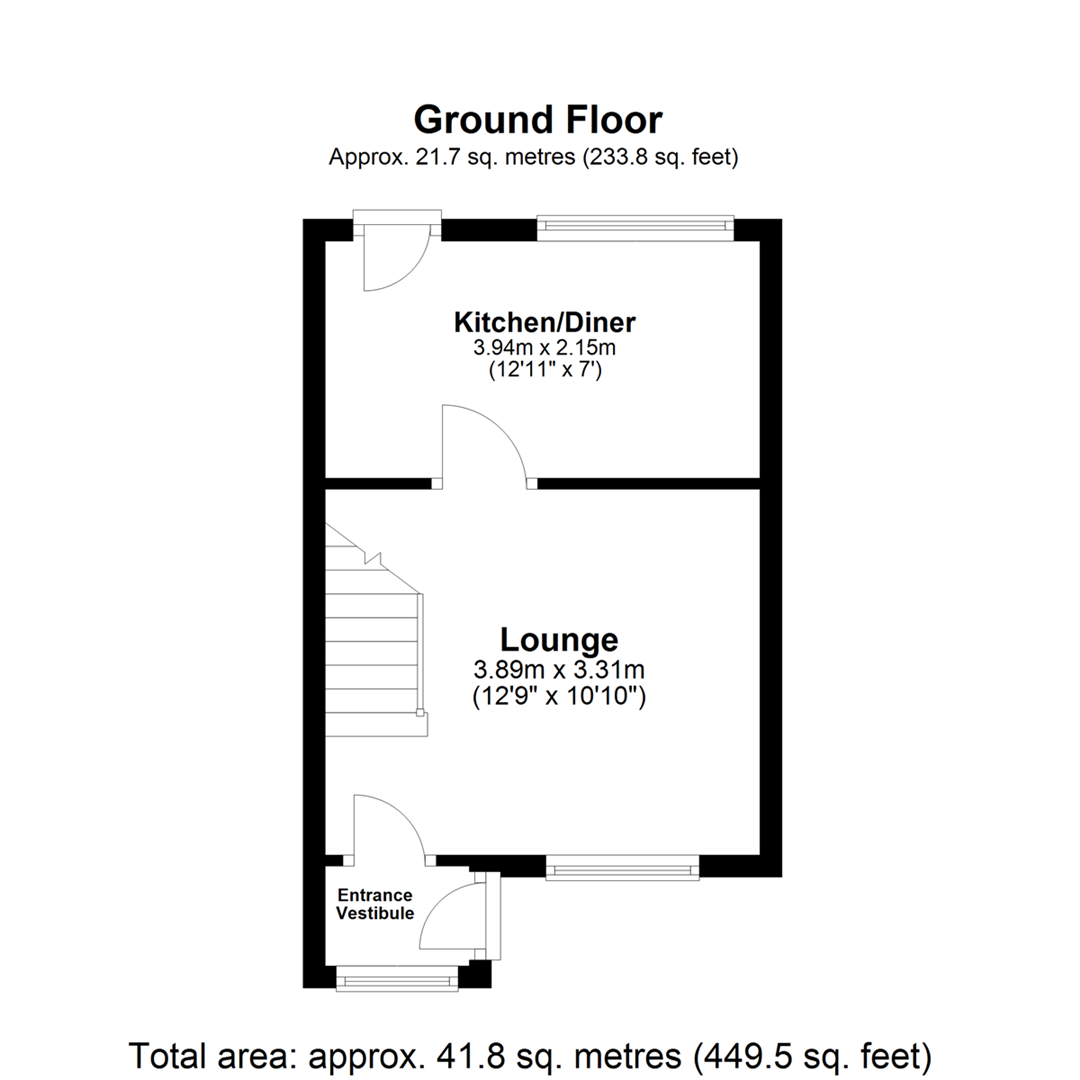 21, Coupland Road, Selby floorplan