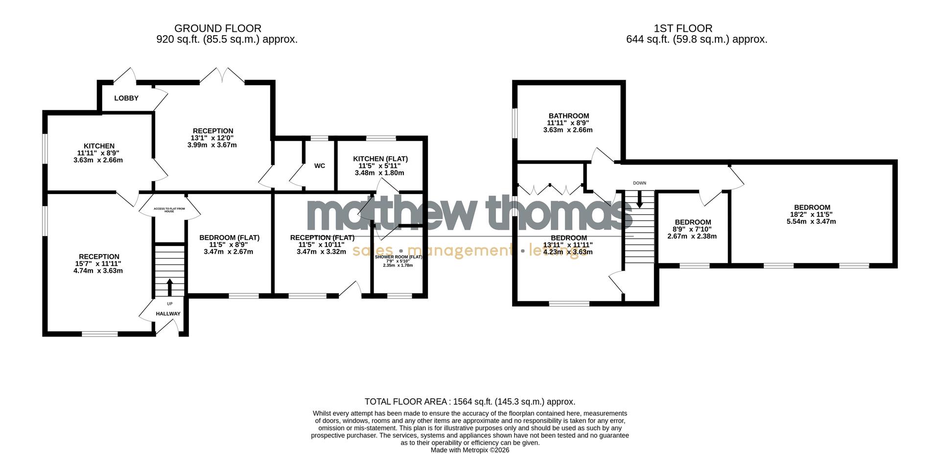 47, West Street, Alfreton floorplan