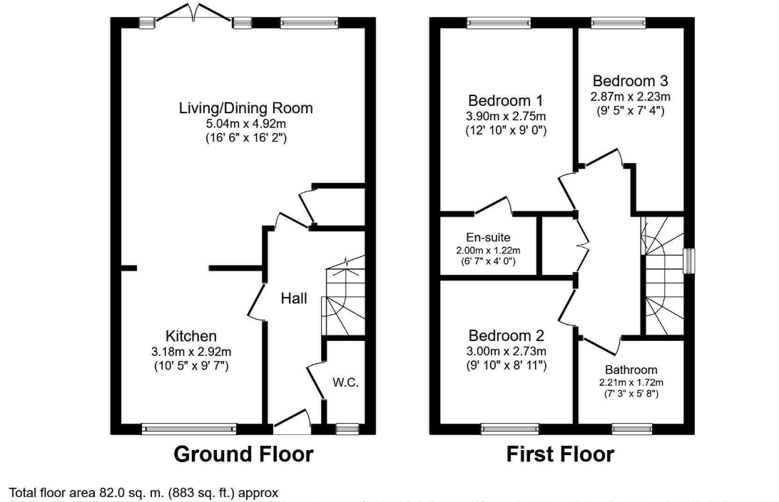 Squirrels Close, Kent floorplan