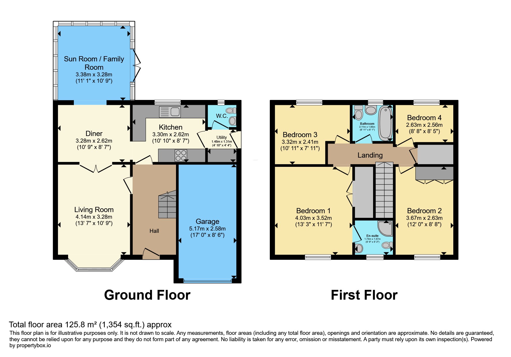 8, Sowood Court, Ossett floorplan