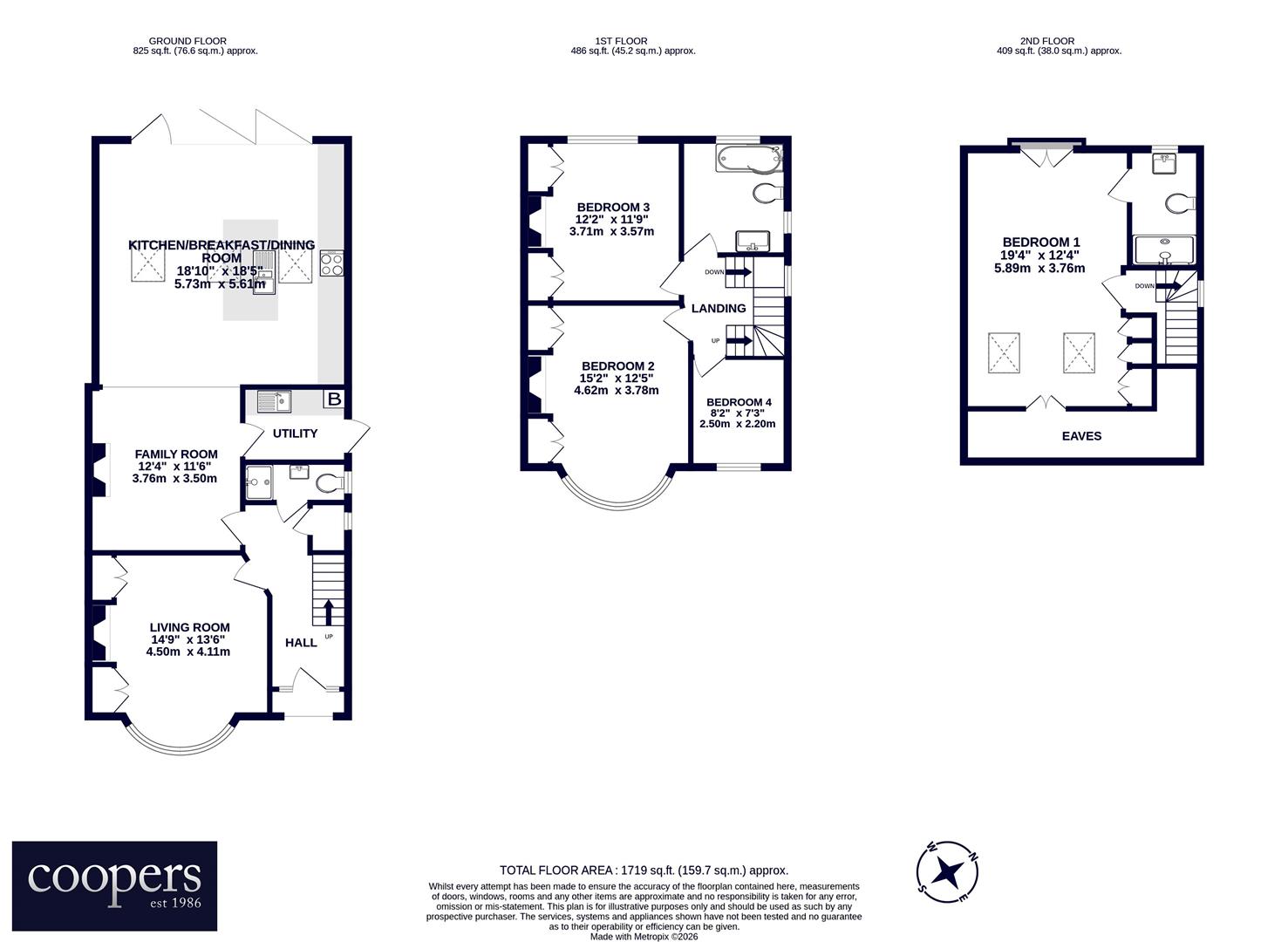40, Ferrers Avenue, West Drayton floorplan