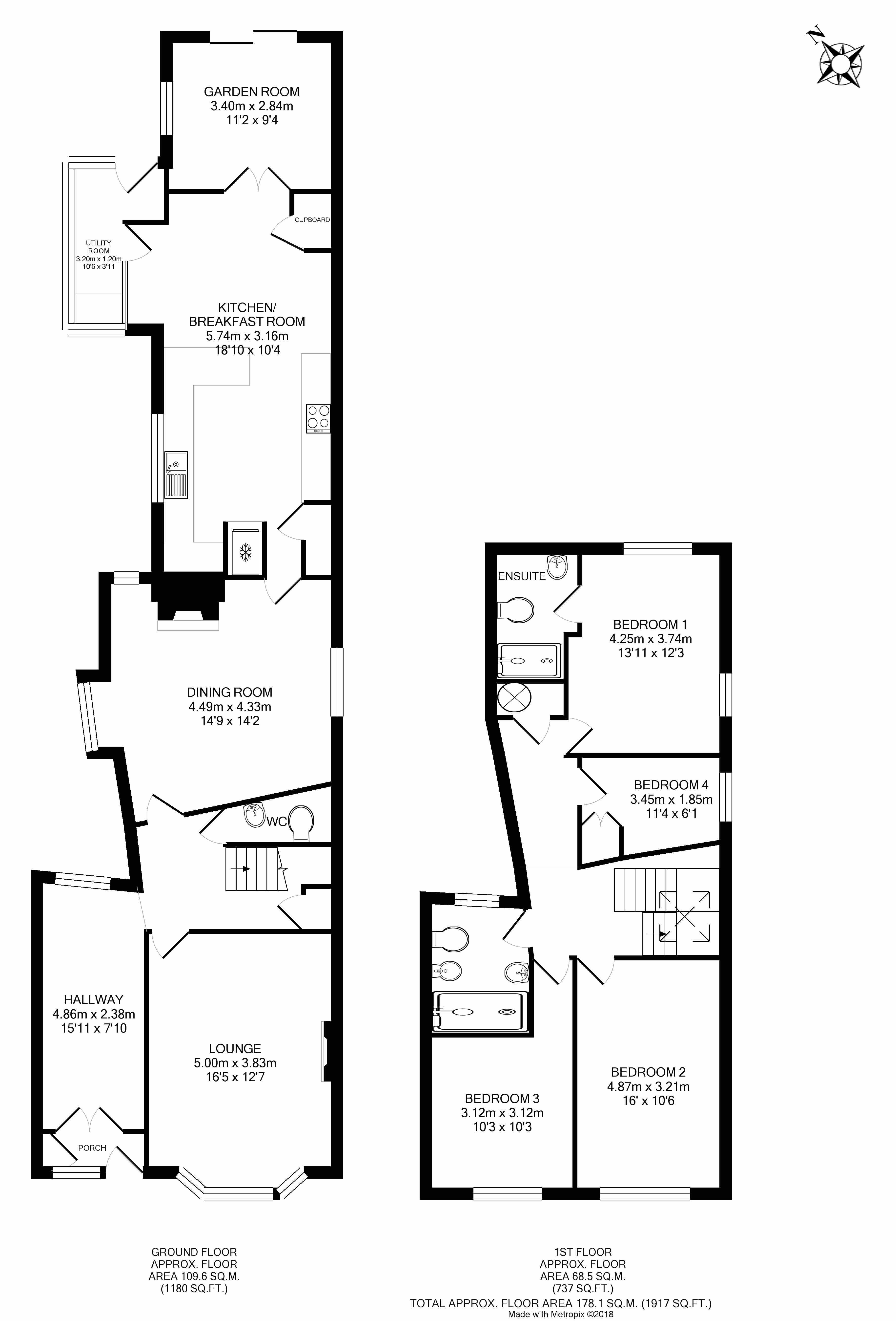 4 Bedrooms Terraced house for sale in Castle Street, Thornbury, Bristol BS35