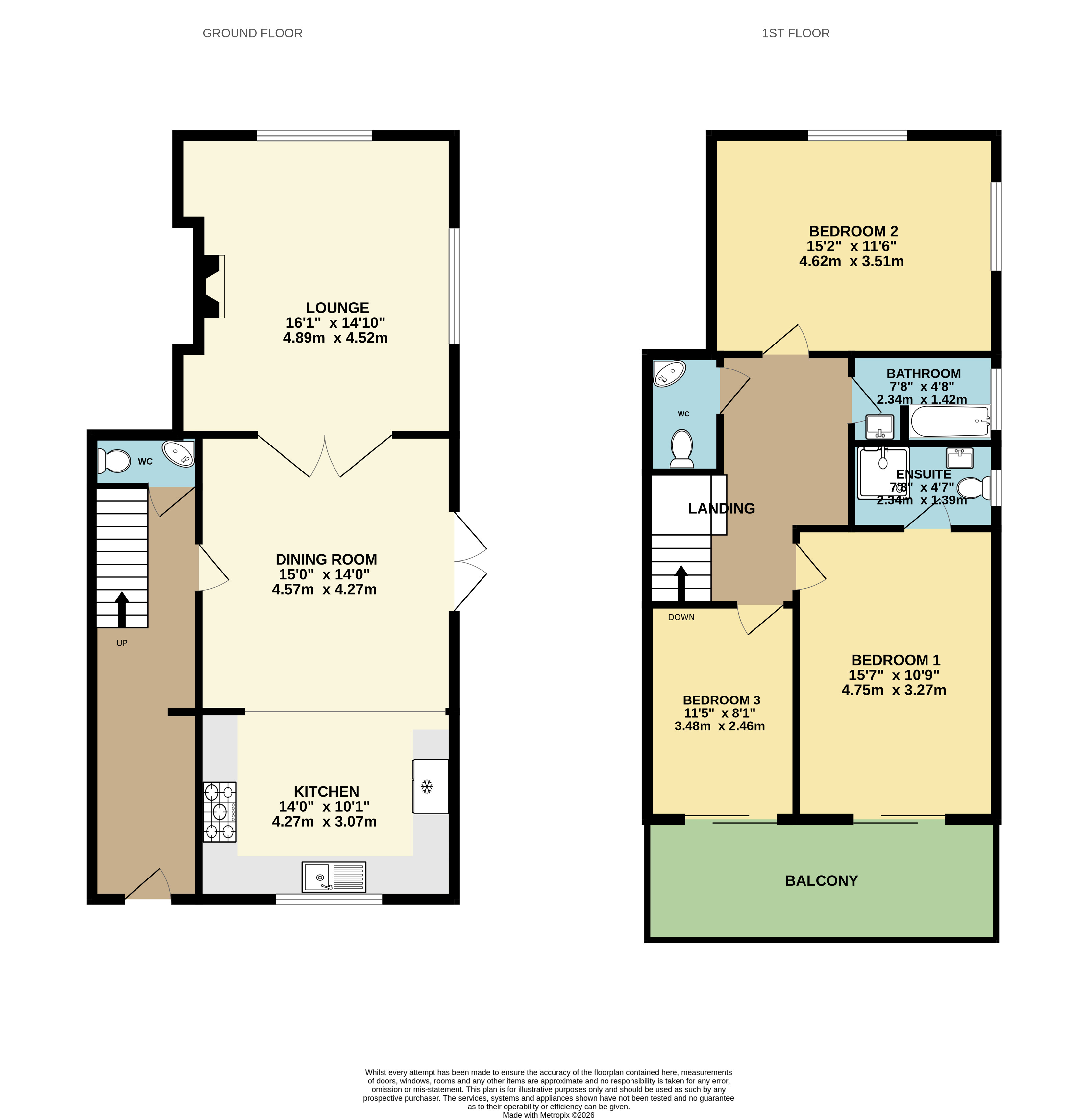 8 London Court,, Lynton Road, Ilfracombe floorplan