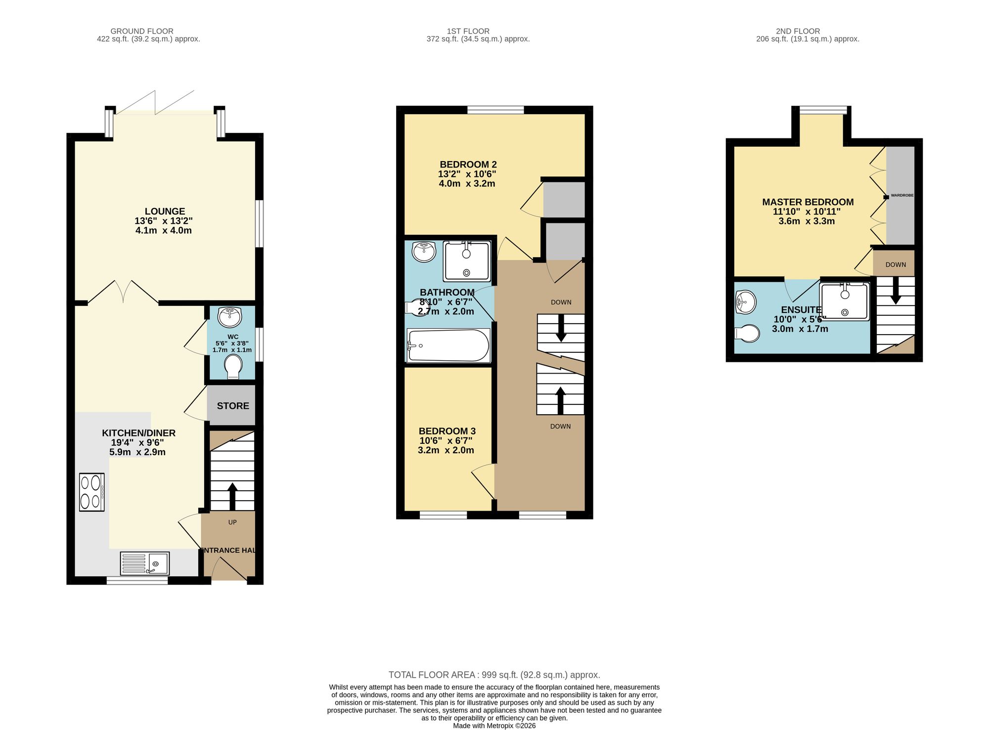 10 Millstone Close, Ilkley floorplan
