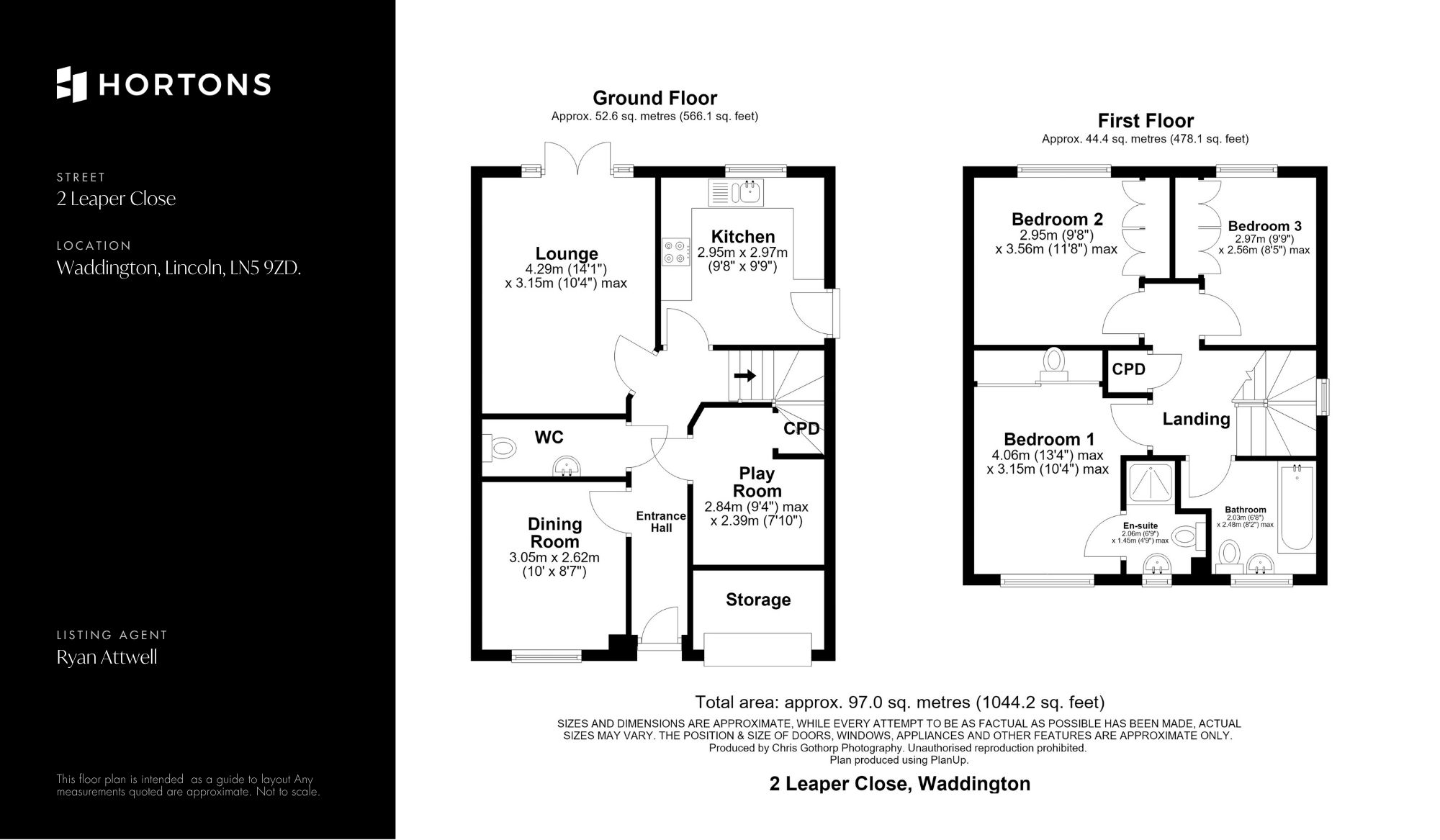 2 Leaper Close, Lincoln floorplan