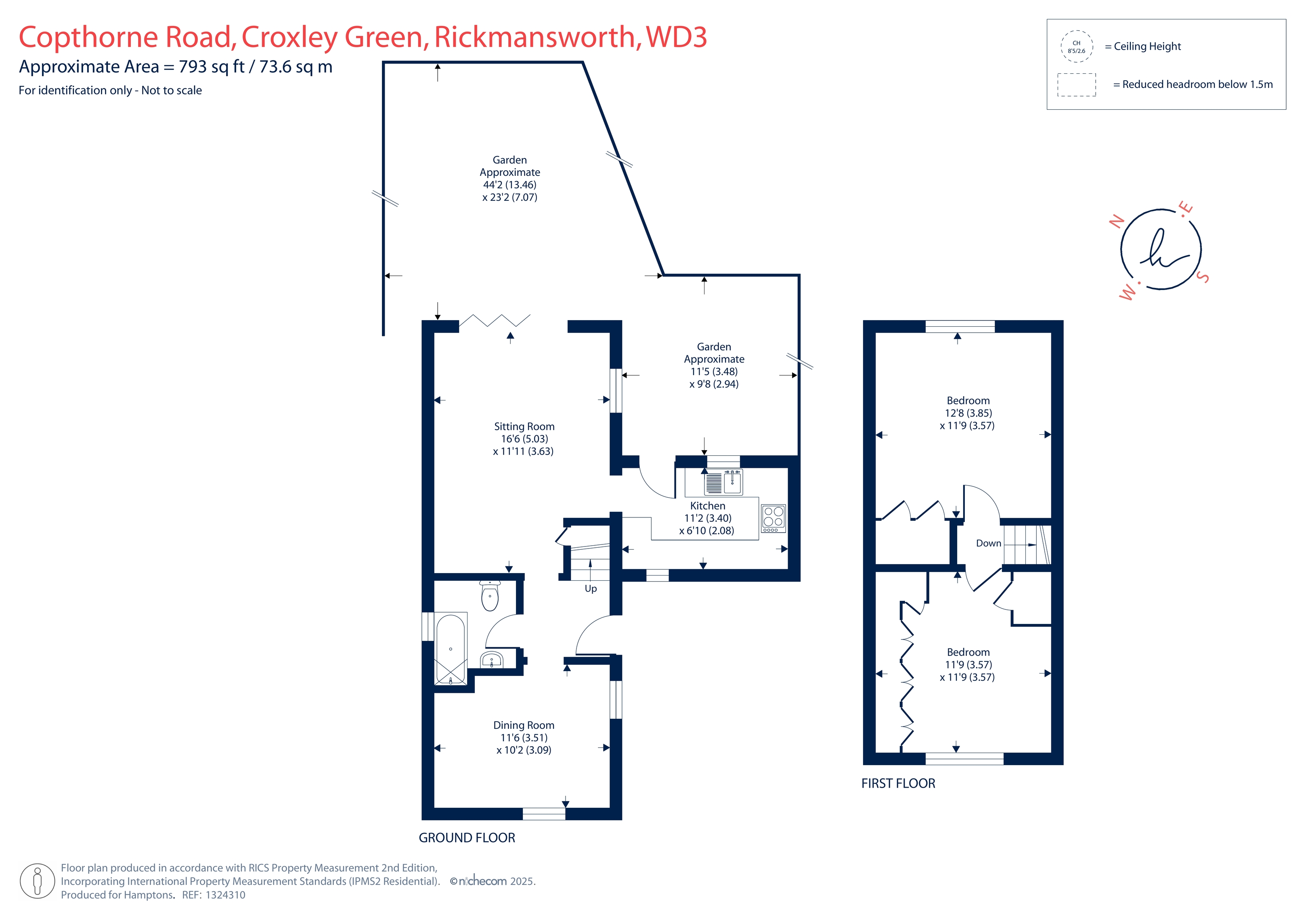 The Lodge House, Copthorne Road, Croxley Green floorplan
