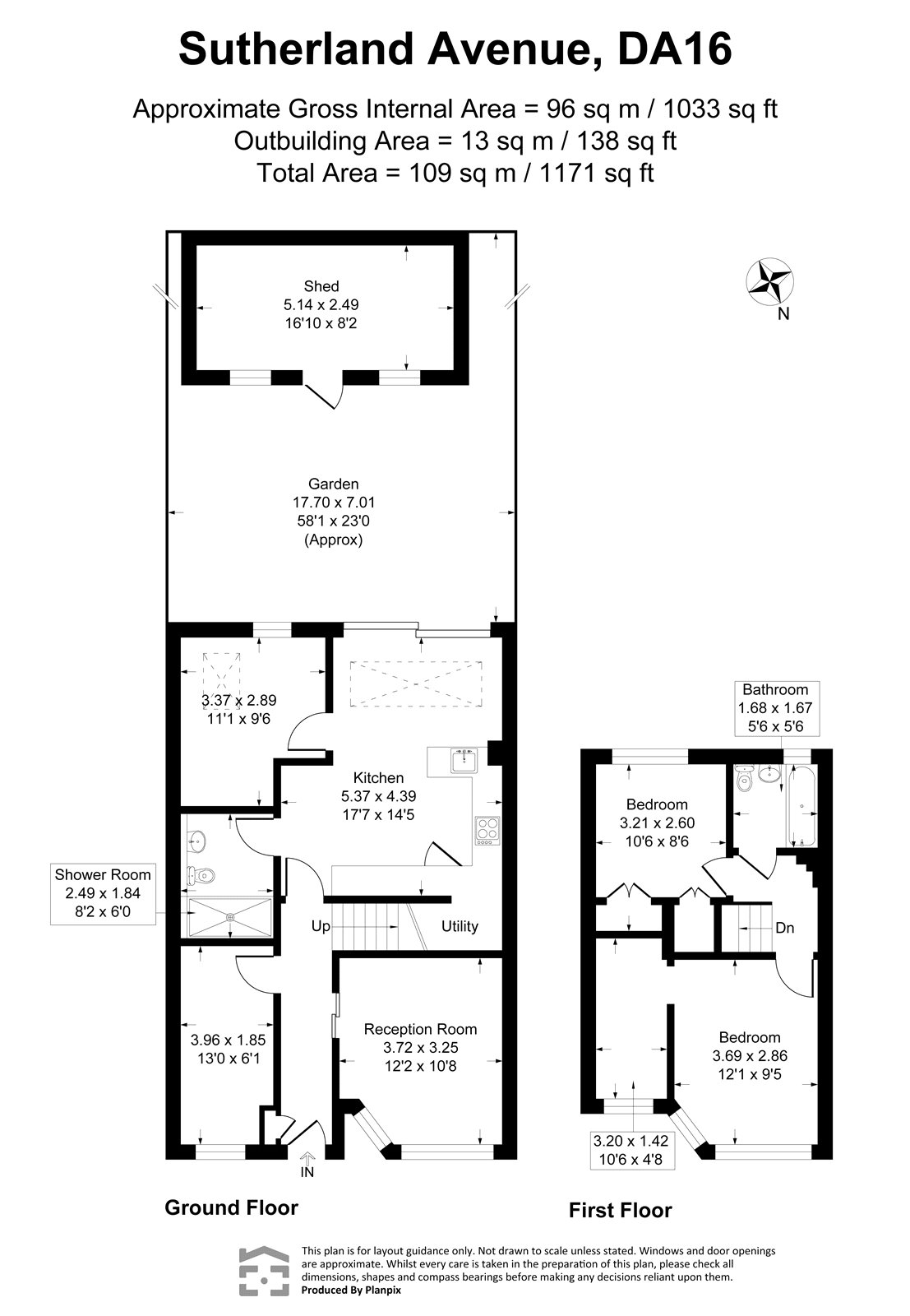 269, Sutherland Avenue, Kent floorplan