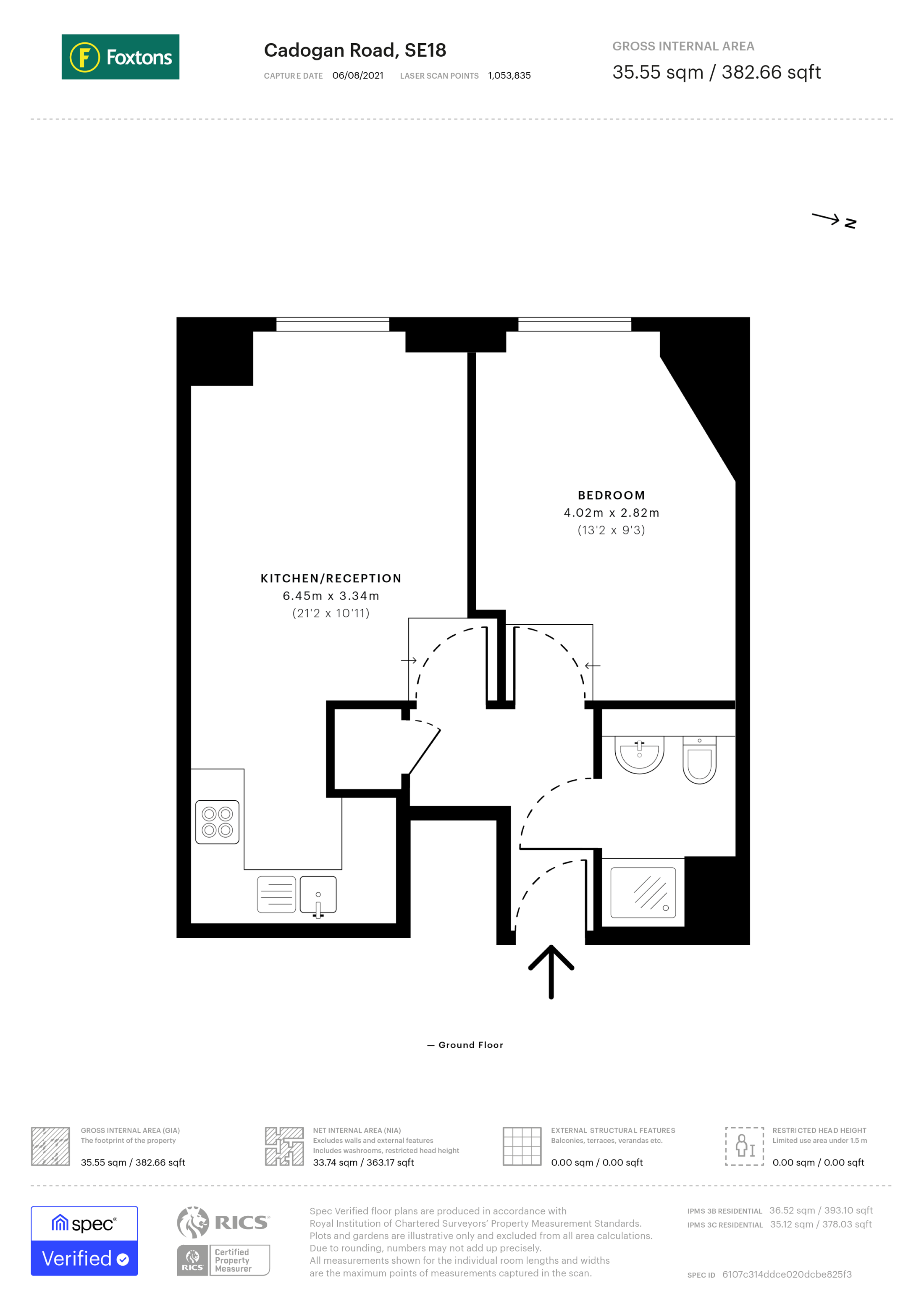 Building 22, Woolwich floorplan