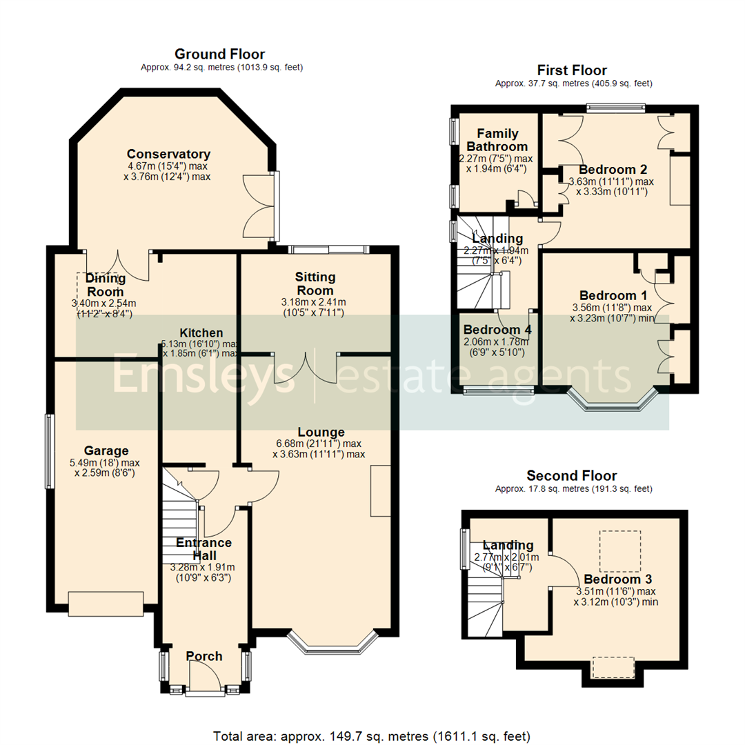 115, Wakefield Road, Leeds floorplan