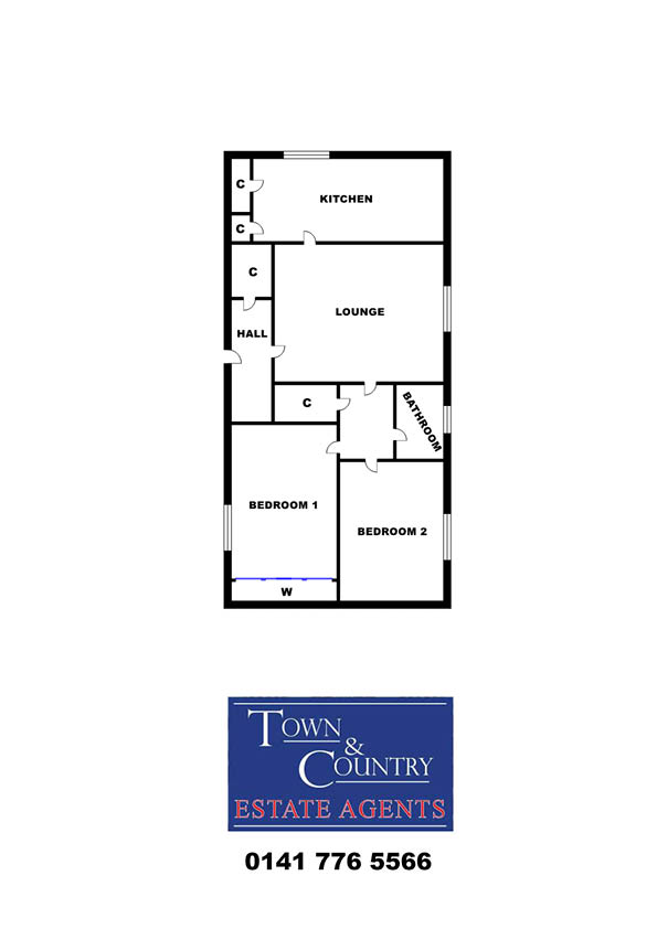 Alloway Court, Kirkintilloch, Kirkintilloch G66, 2 bedroom flat for