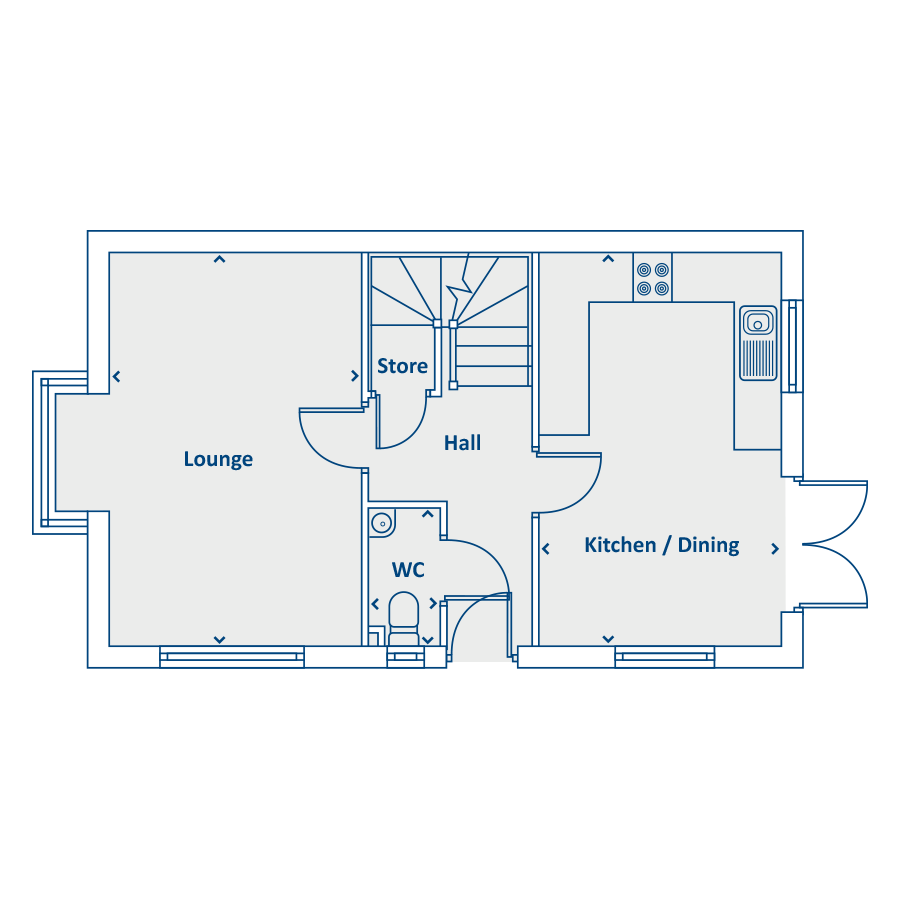 Arnold Lane, Gedling floorplan