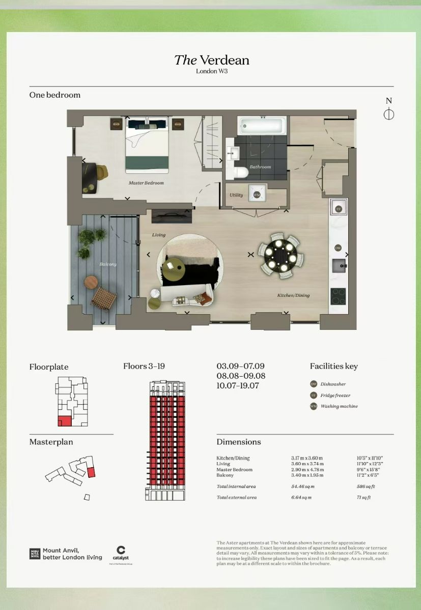 Monterrey House, London floorplan