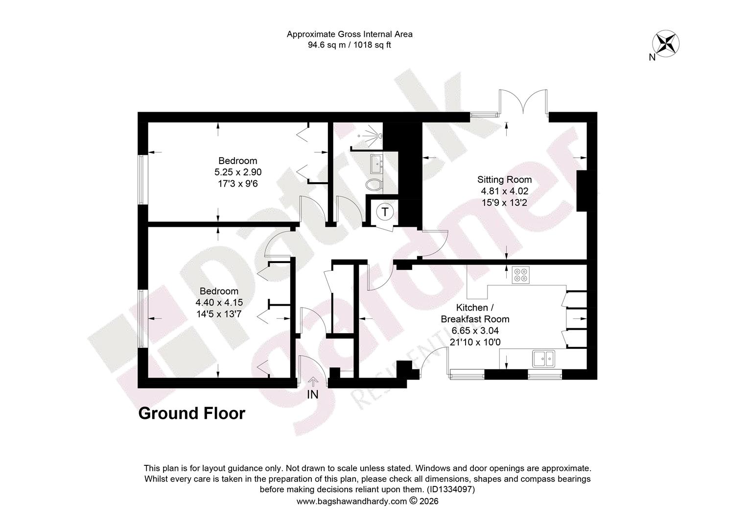 6 Sondes Farm, Glebe Road, Dorking floorplan