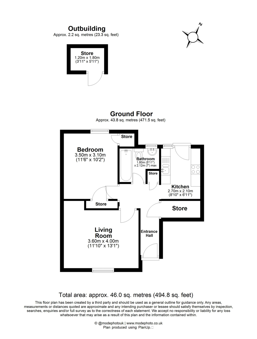 13, Thurlby Close, Woodford Green floorplan