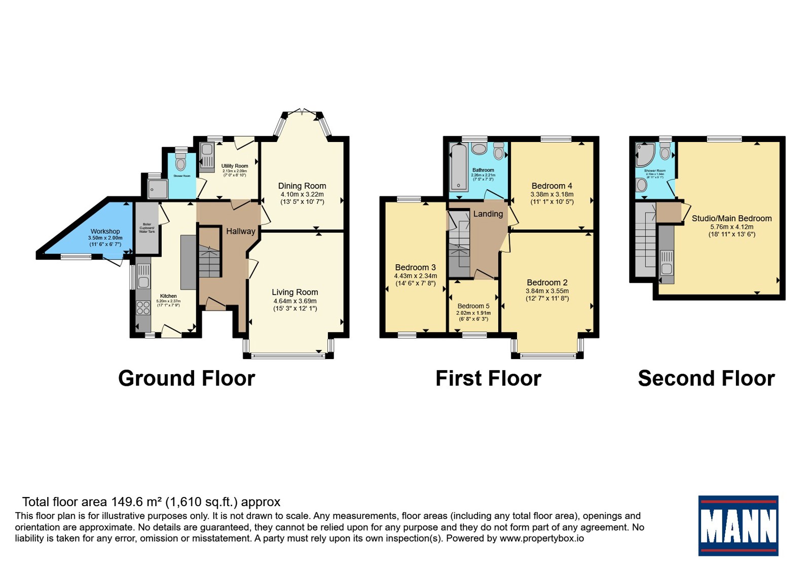 10, Polsted Road, London floorplan
