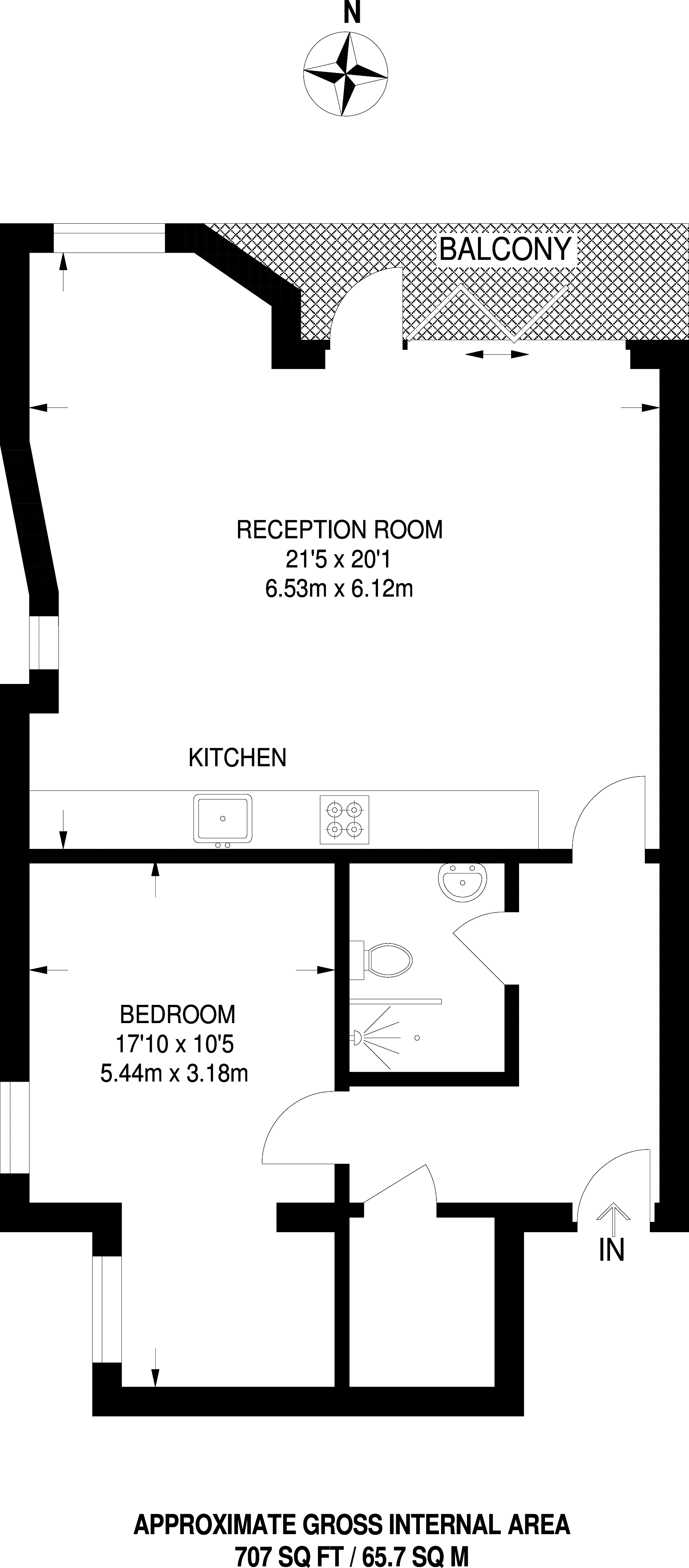 1 Bedrooms Flat to rent in Independents Road, Blackheath SE3