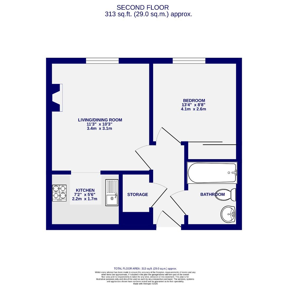32, Langley House, York floorplan