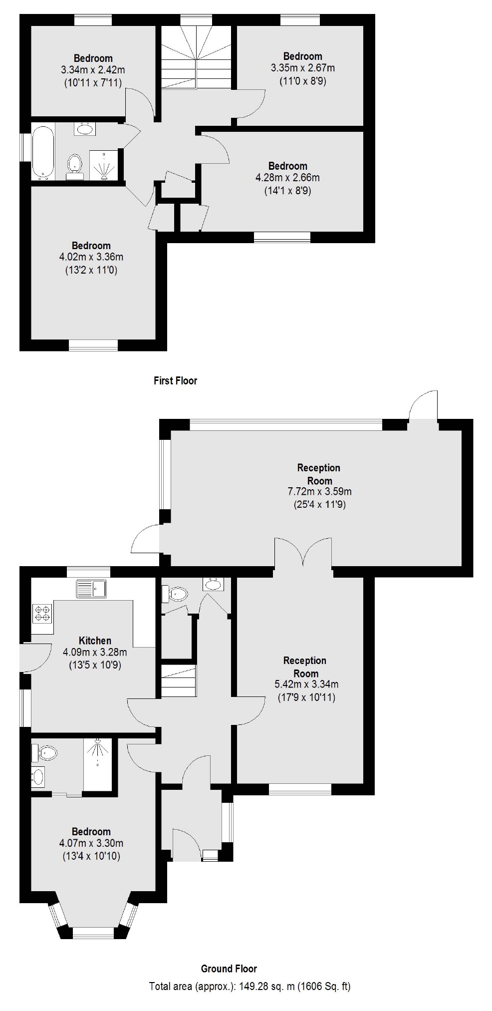 8, Sneyd Road, London floorplan