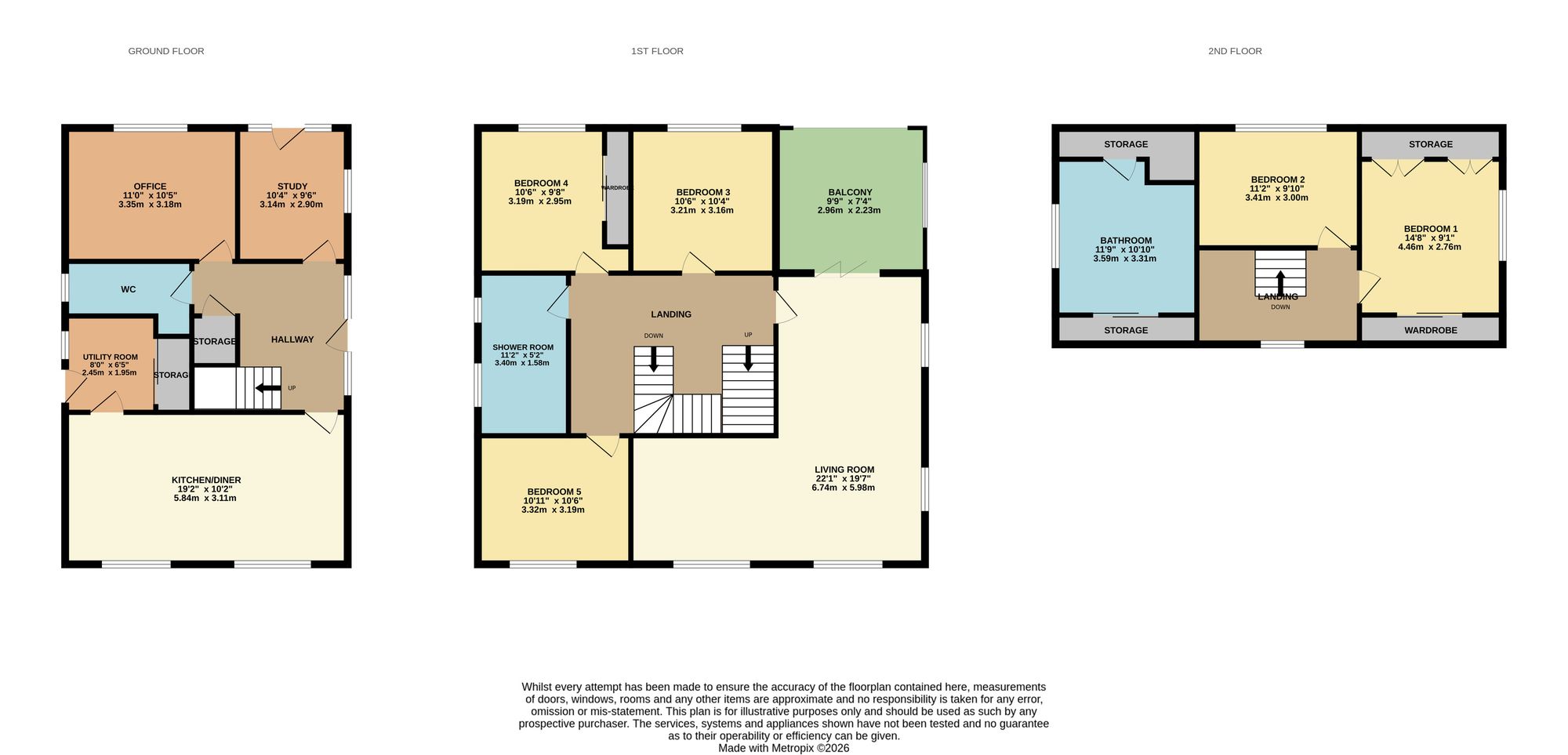 47 Lime Grove, Mansfield floorplan