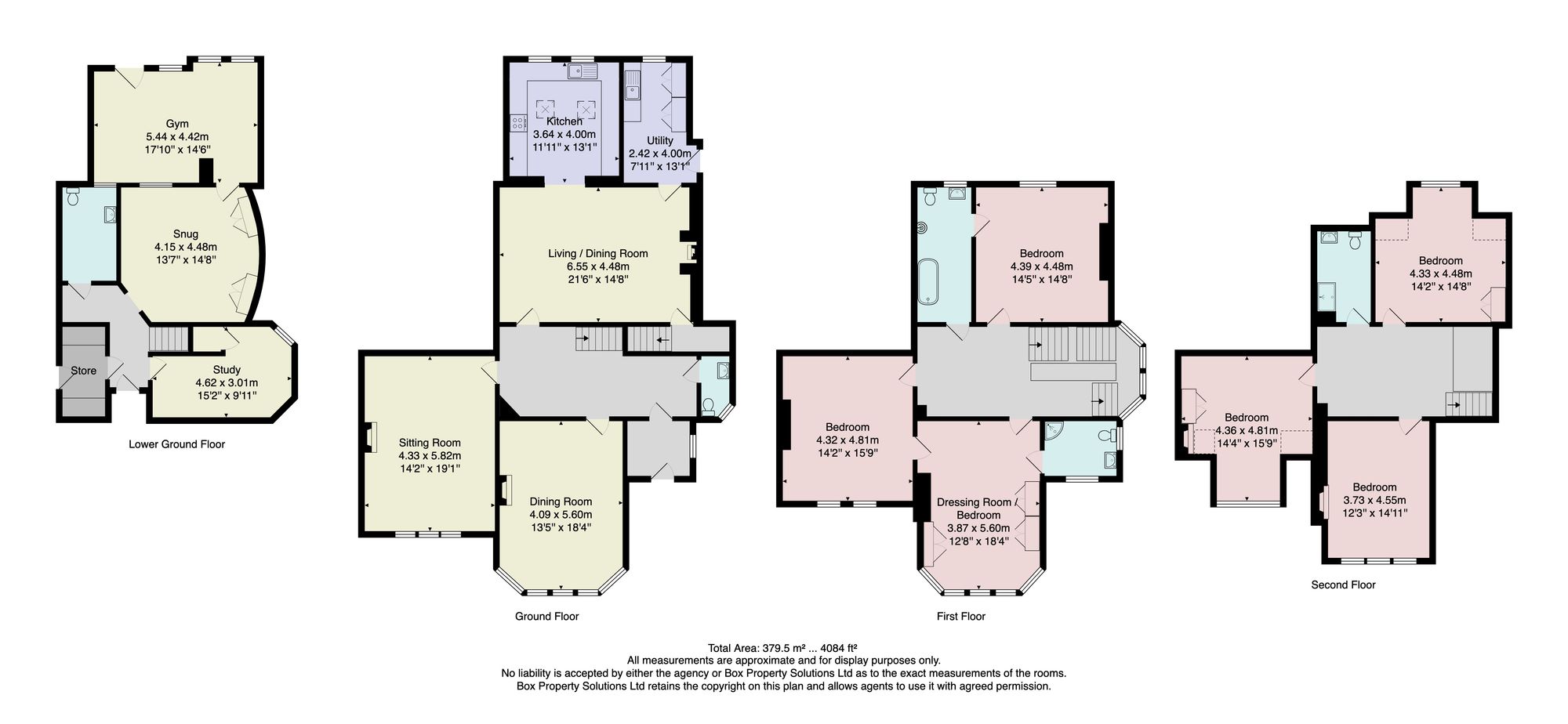 20 Ripon Road, Harrogate floorplan