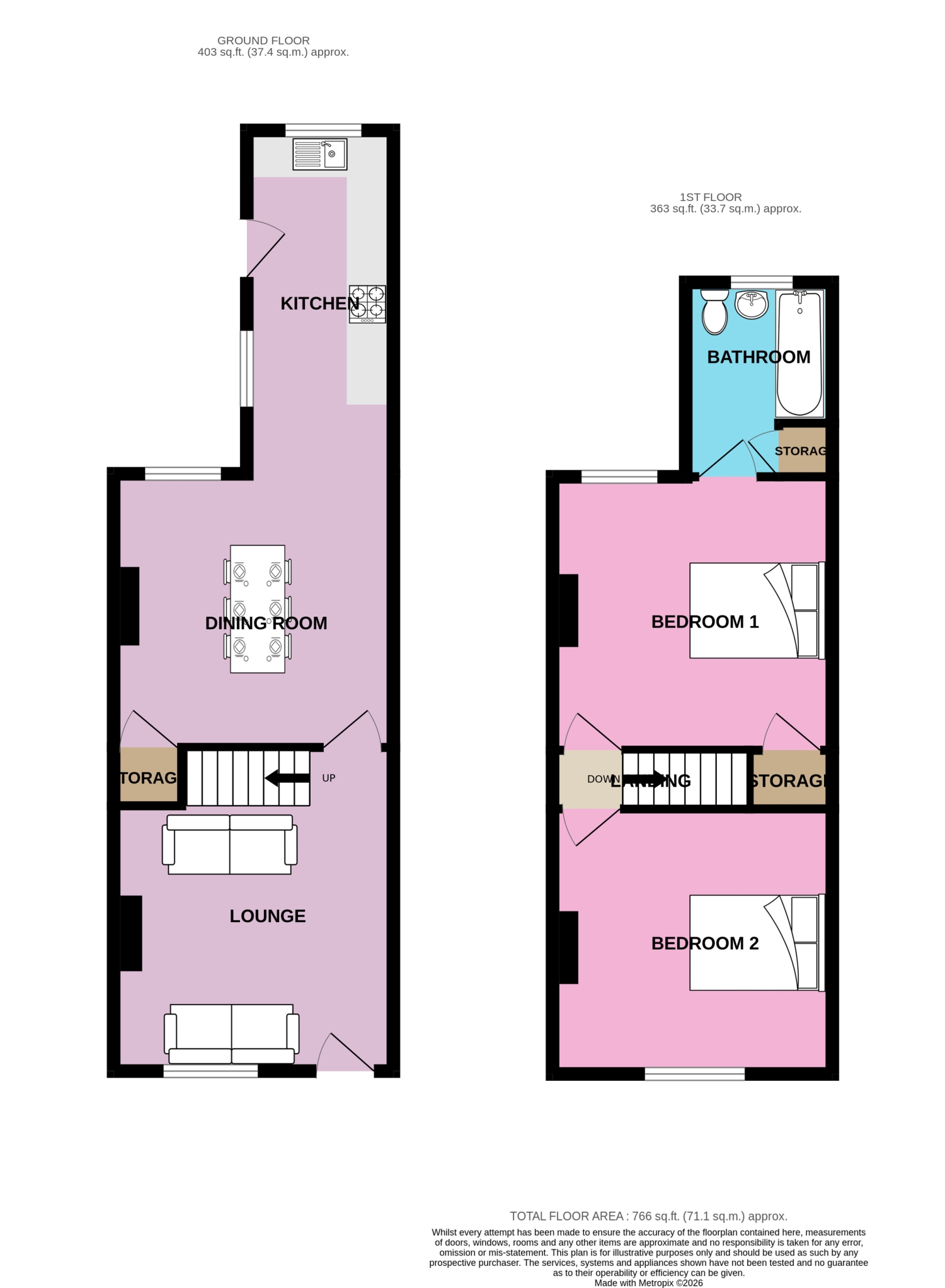 9, Wellington Street, Nottingham floorplan