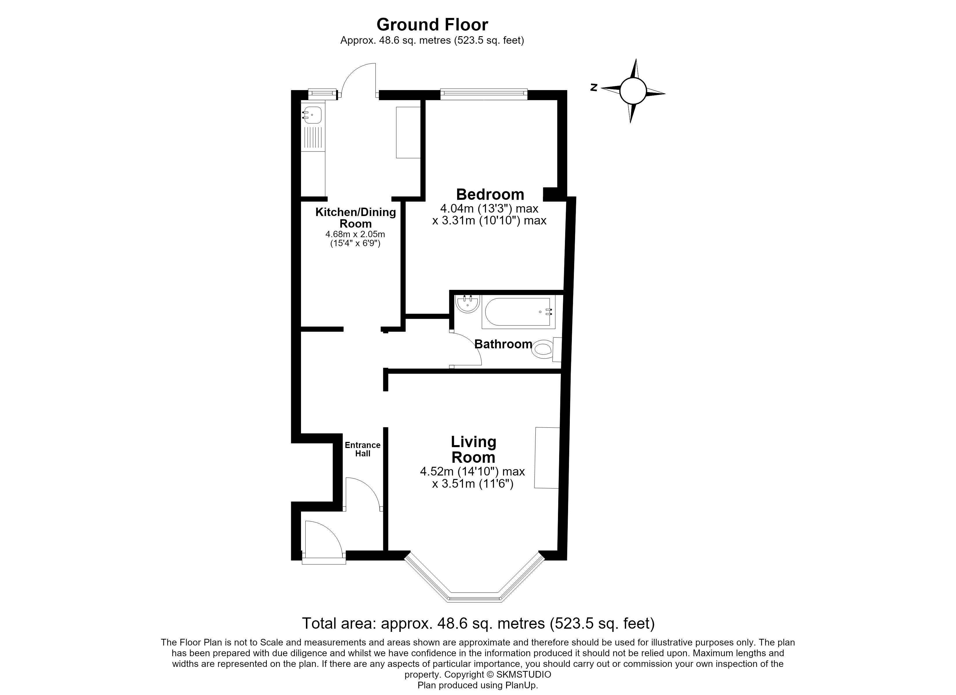 56, St. Marks Road, Enfield floorplan