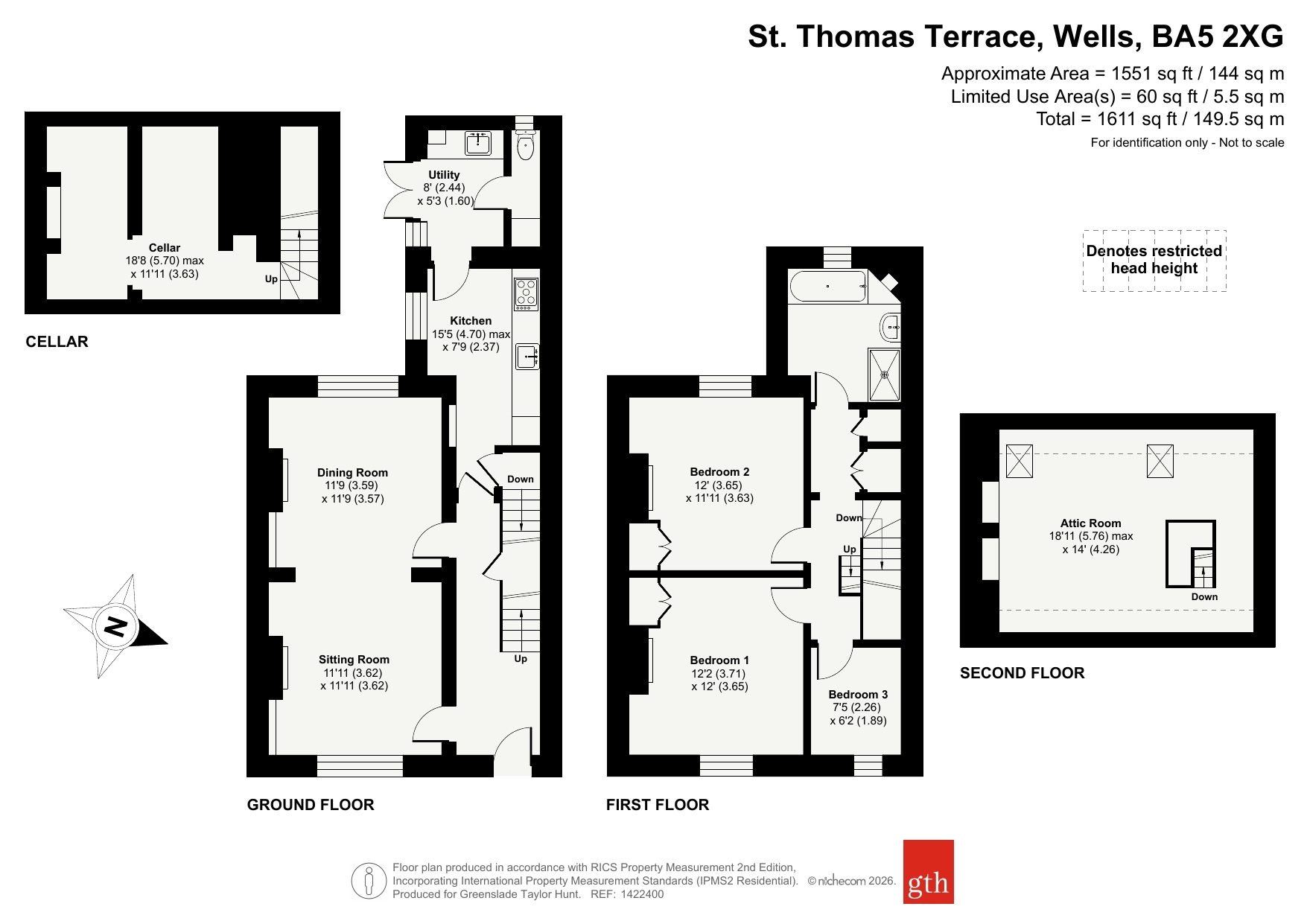 4, St. Thomas Terrace, Somerset floorplan