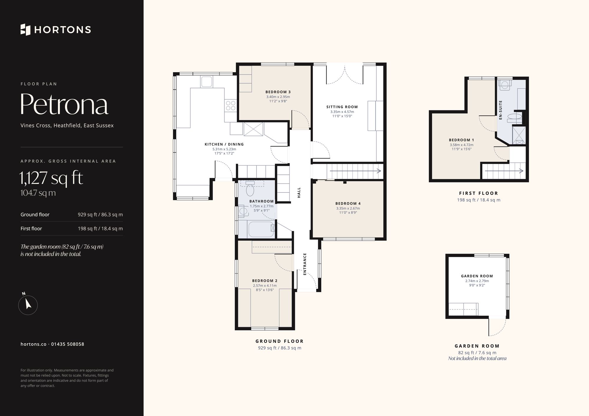 Petrona, Heathfield floorplan