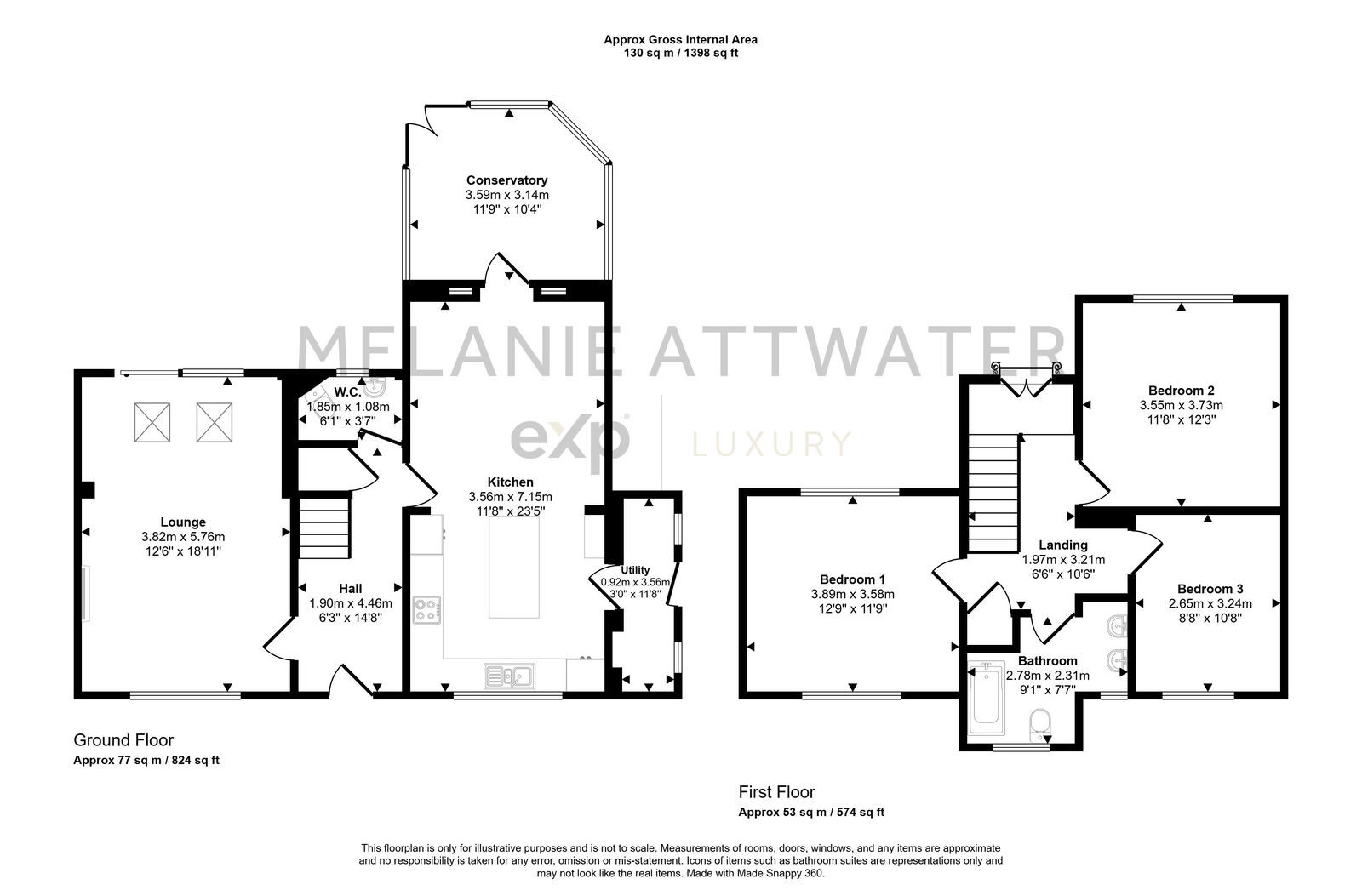 14a, Harestone Hill, Caterham floorplan