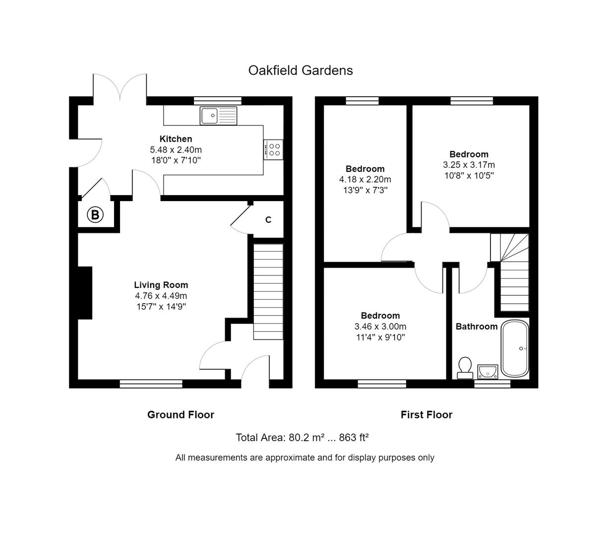 Oakfield Gardens, Wallsend, Newcastle Upon Tyne NE28, 3 bedroom semi