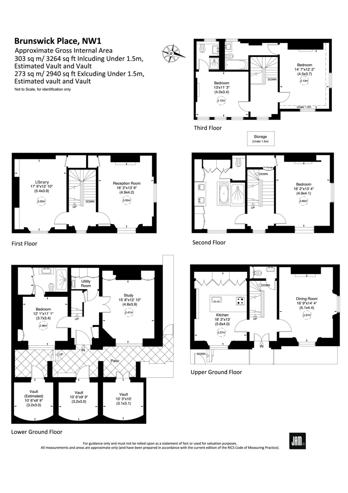 7, Brunswick Place, London floorplan