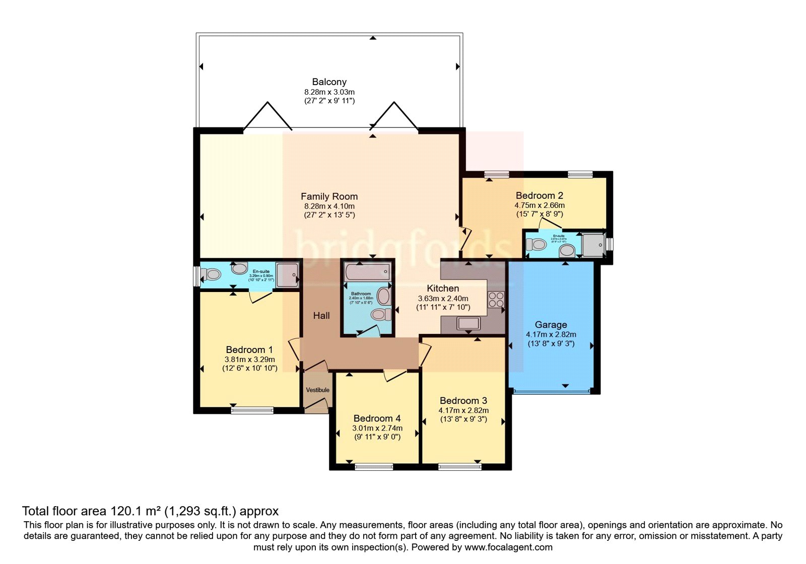 12, Priory Lane, Cheshire floorplan