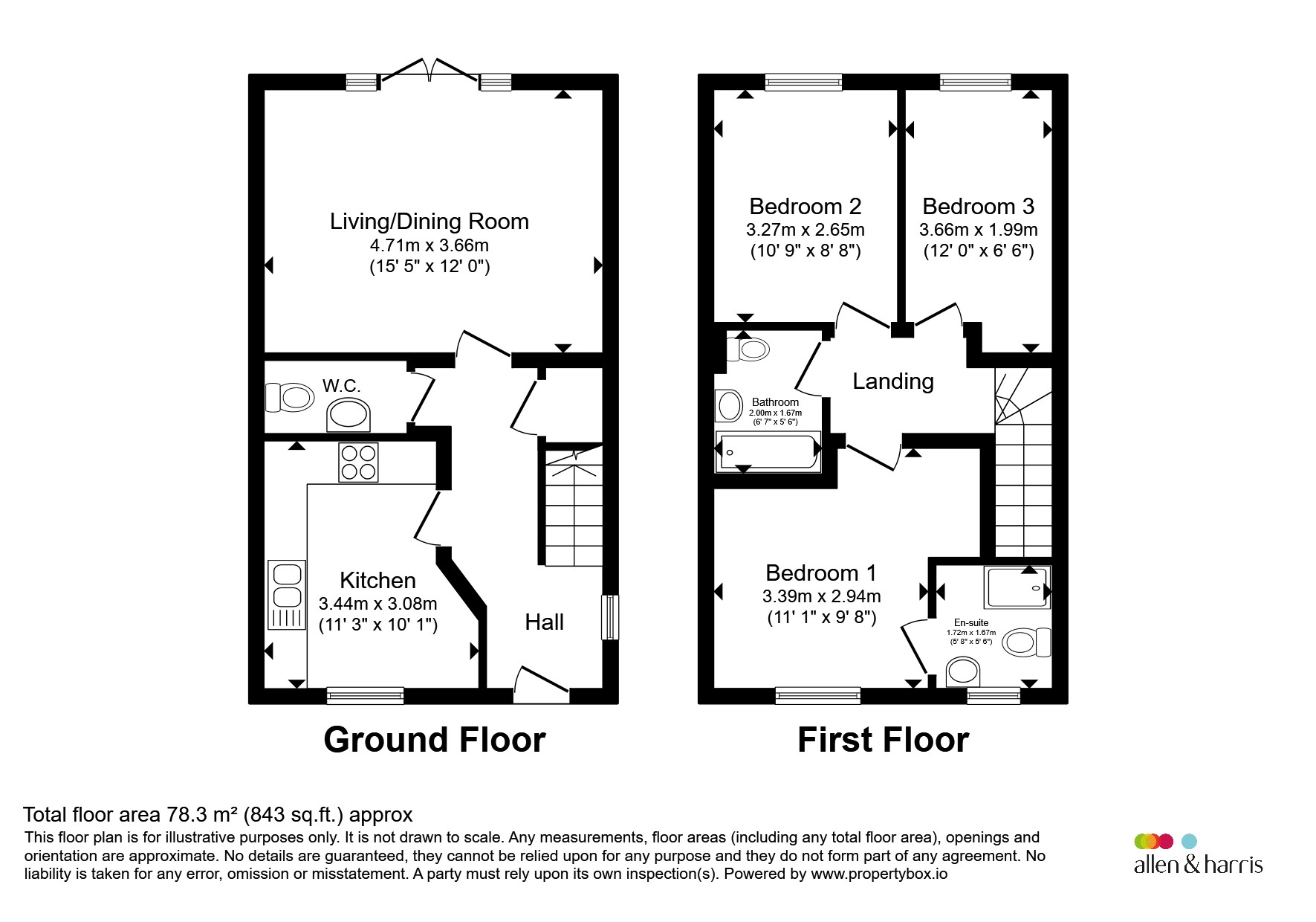 27, Cottongrass Road, Didcot floorplan