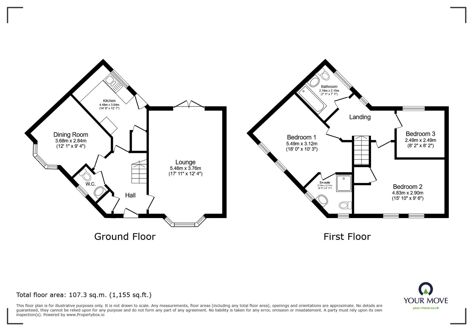 11, Templing Close, South Yorkshire floorplan