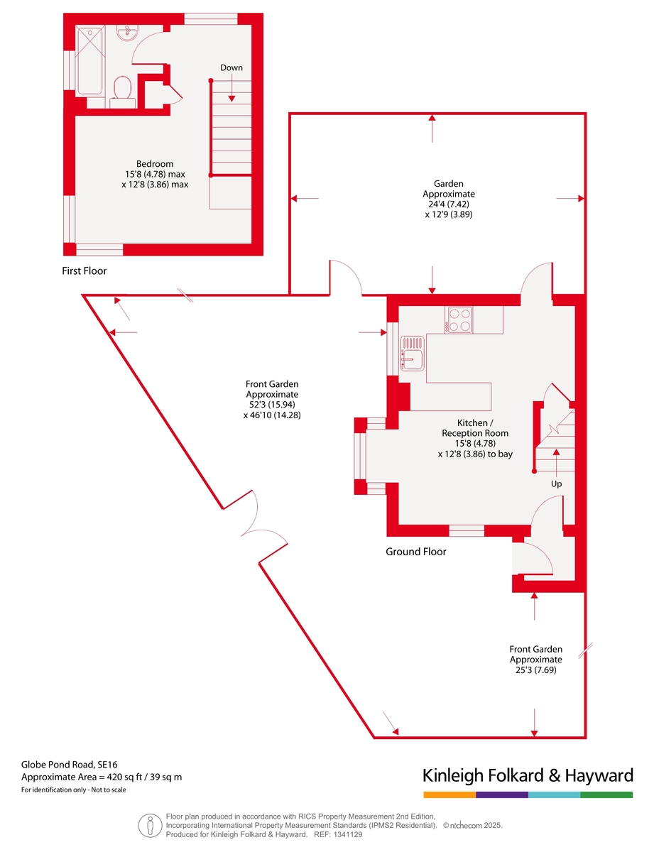 27, Globe Pond Road, London floorplan