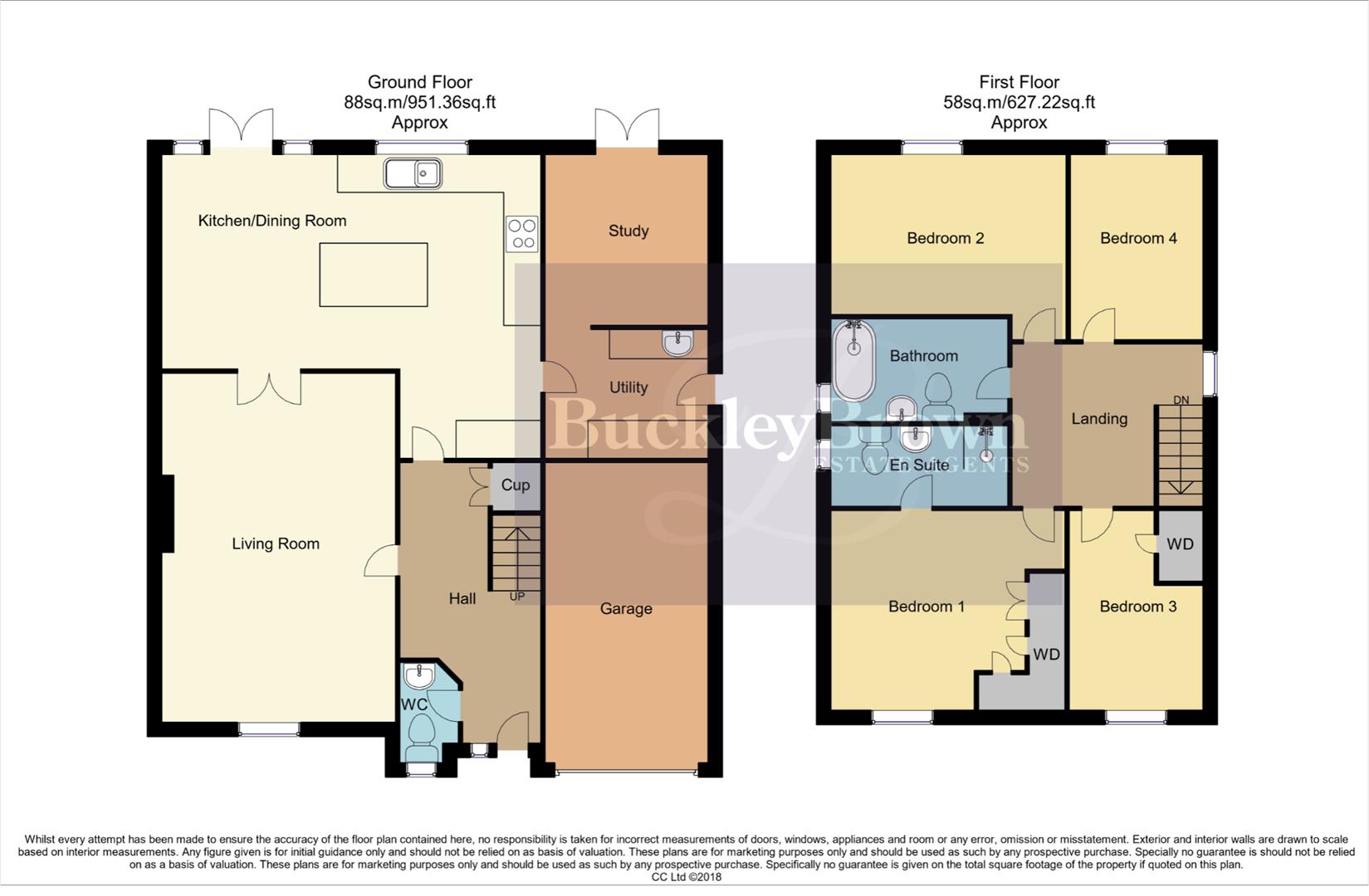 12, Chestnut Way, Newark floorplan