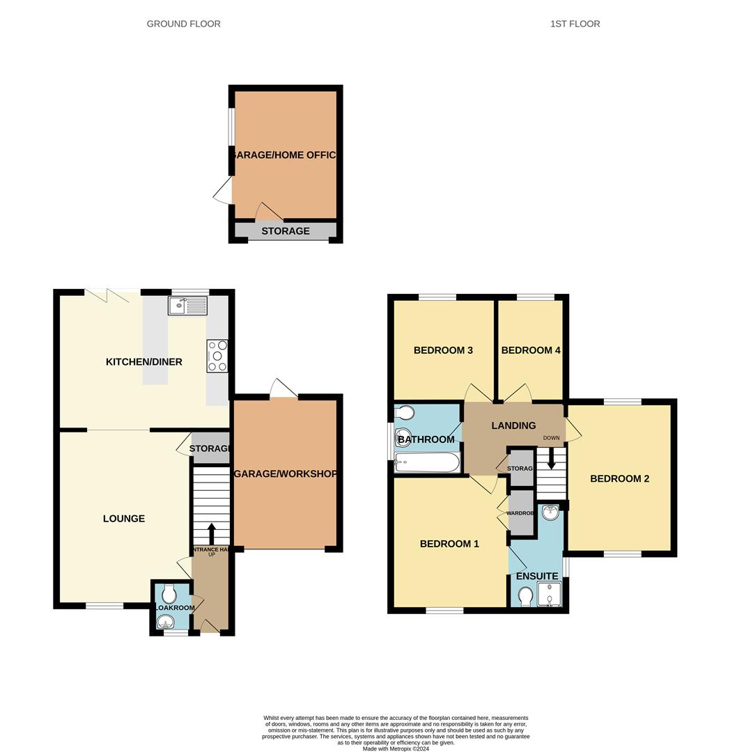 27, Whieldon Grange, Harlow floorplan