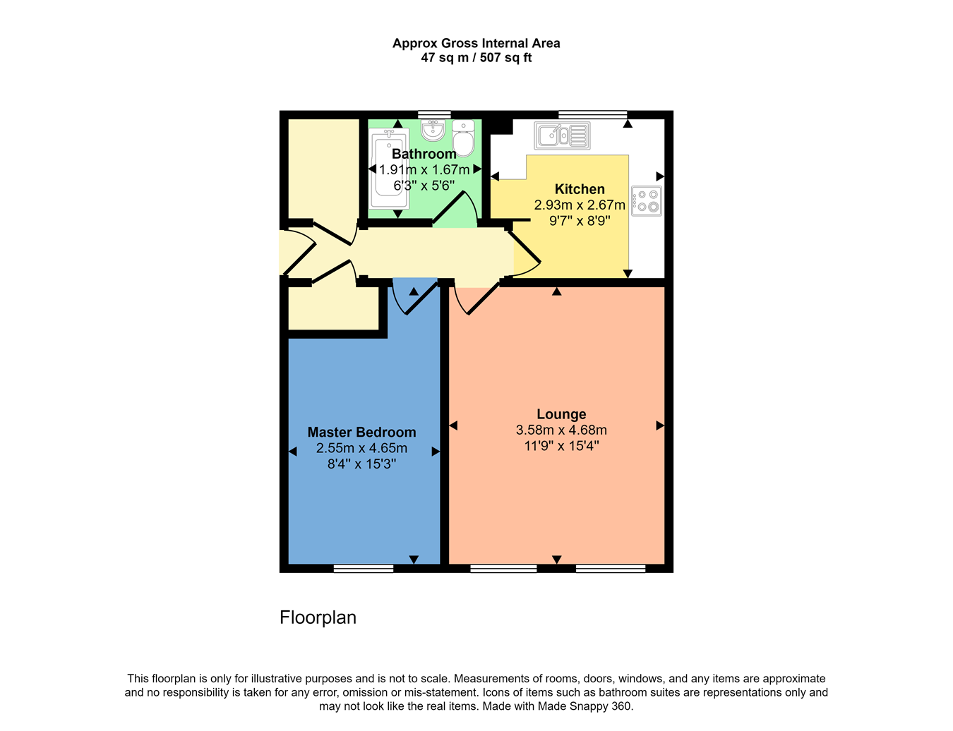1 bed flat for sale in Parkhill Wynd, Leven KY8 68628311 Zoopla