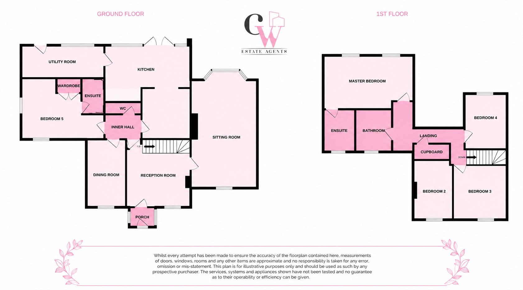 Rose Cottage, Milton Rough, Northwich floorplan