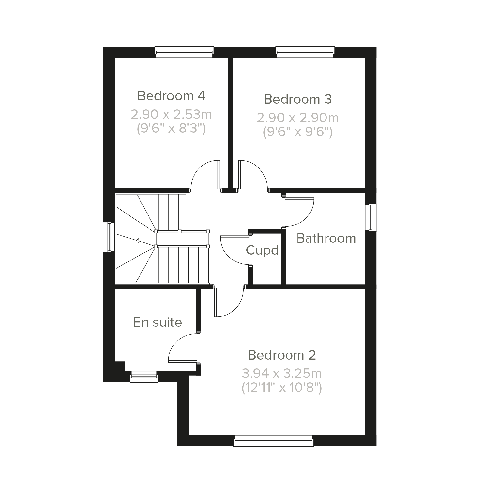 83, Swindale Gardens, Penrith floorplan