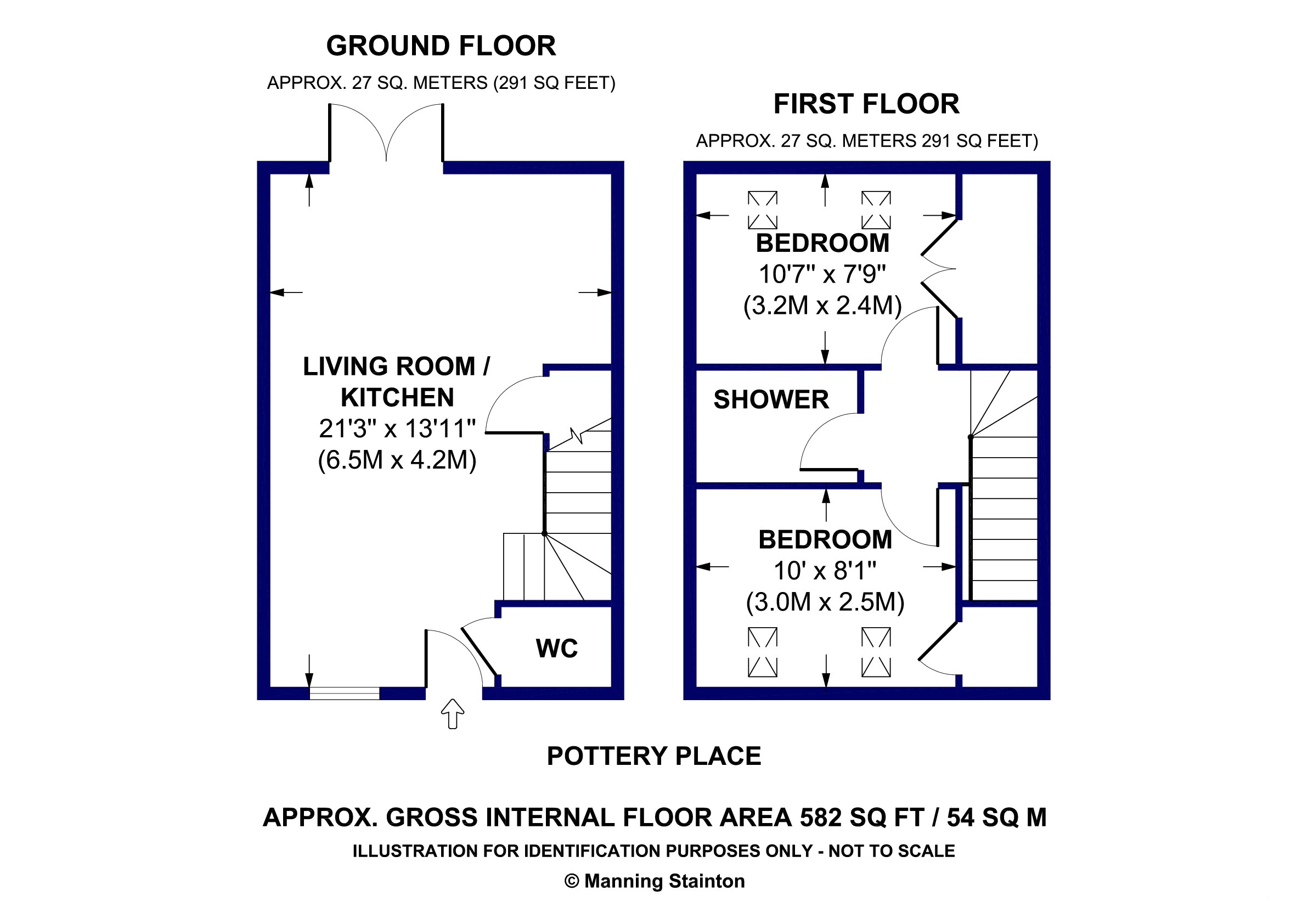 4, Pottery Place, Leeds floorplan