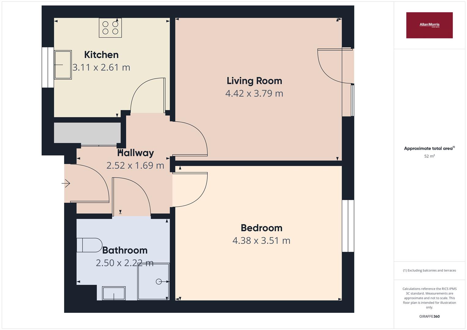 136 Clarence Park, Malvern floorplan