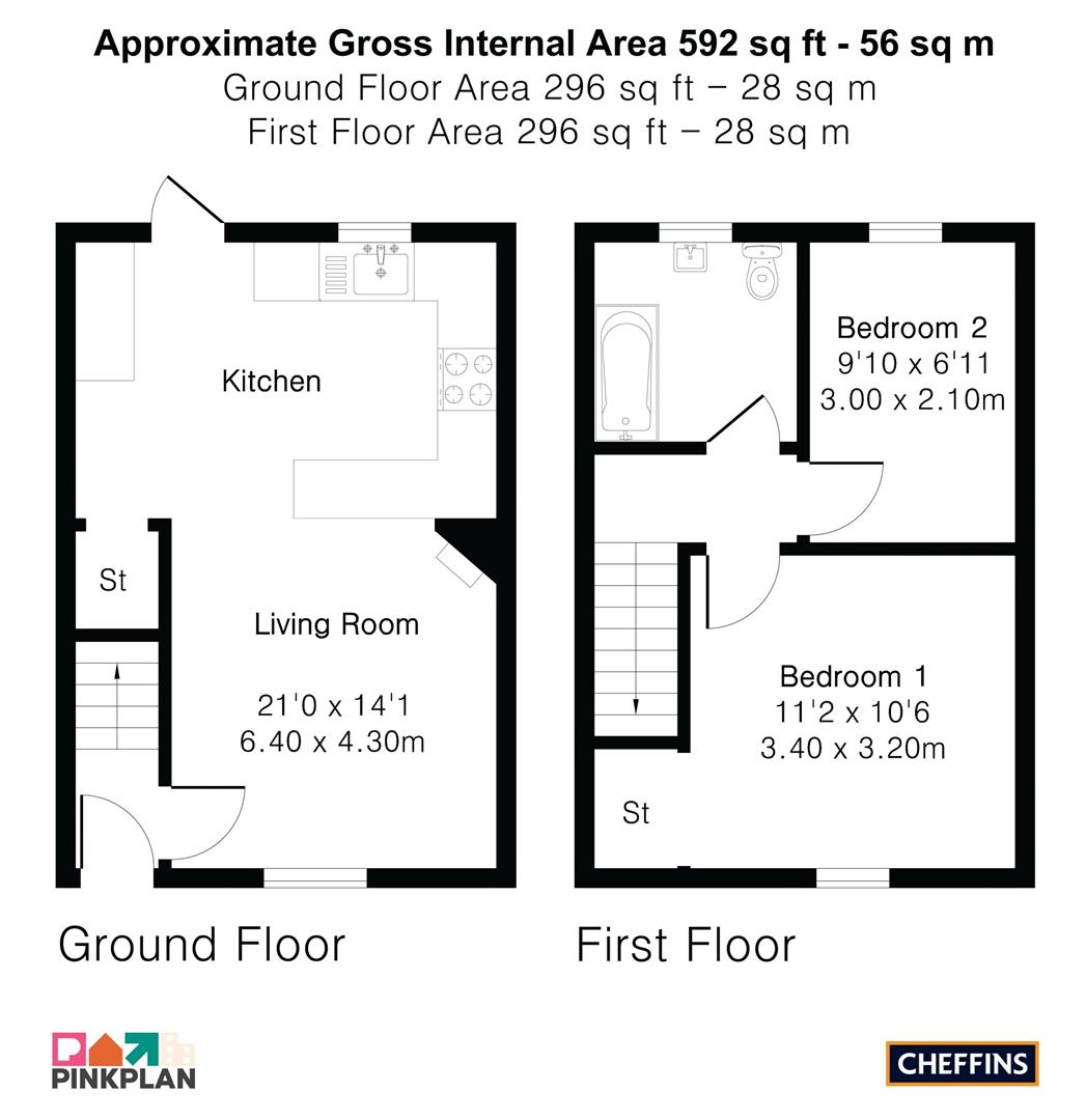 69, Croft Road, Newmarket floorplan
