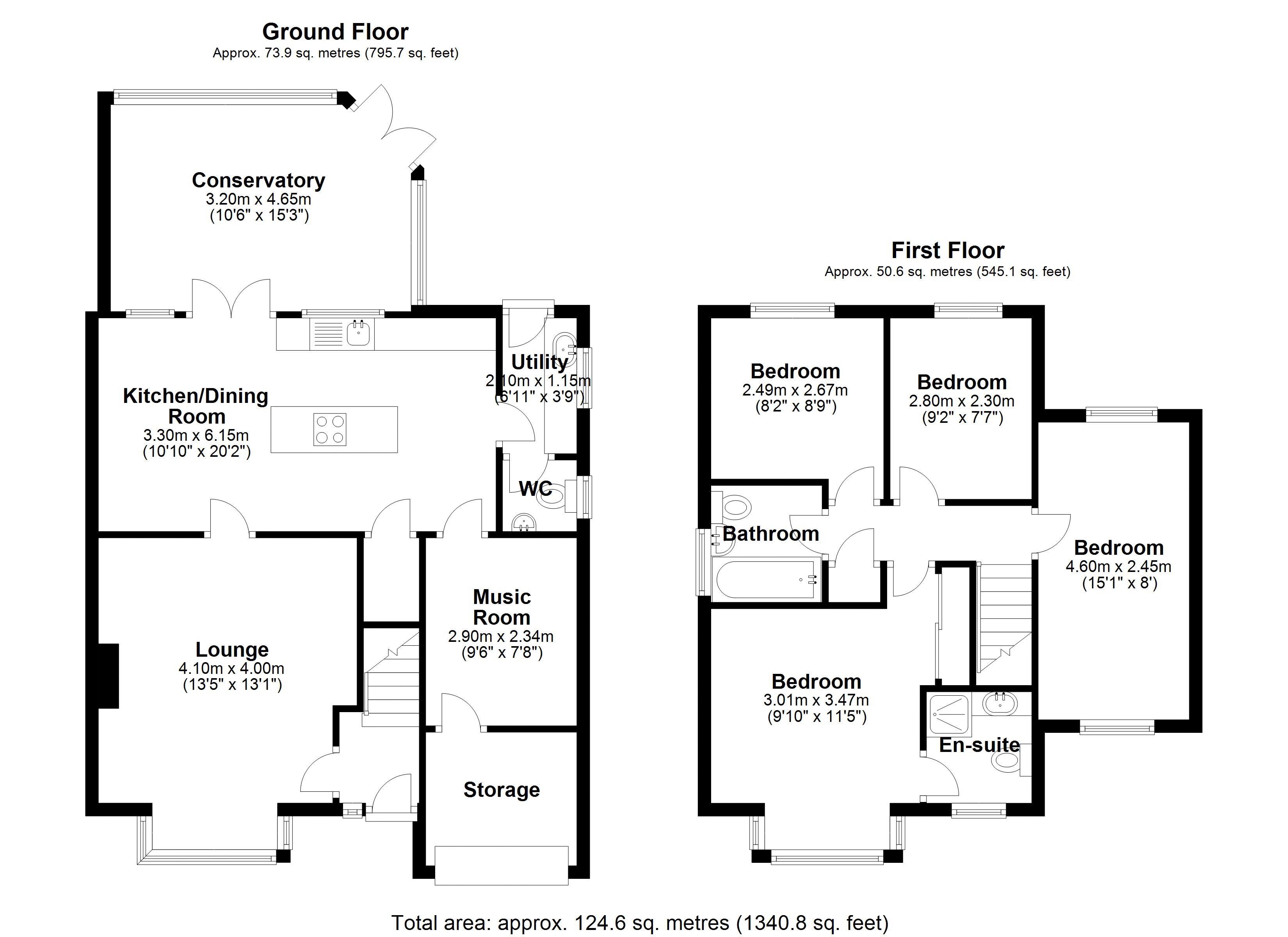 23, Elderberry Close, Telford floorplan